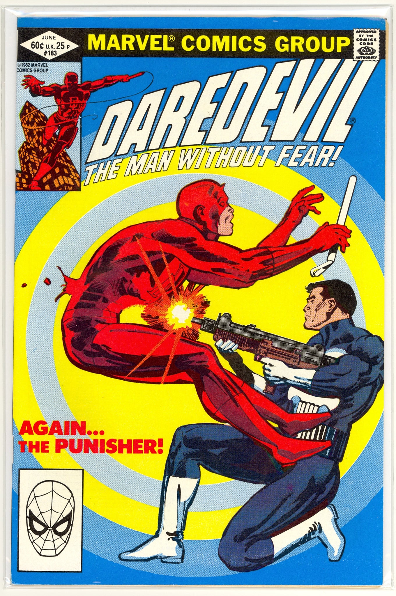 Daredevil #183 (1982) Punisher