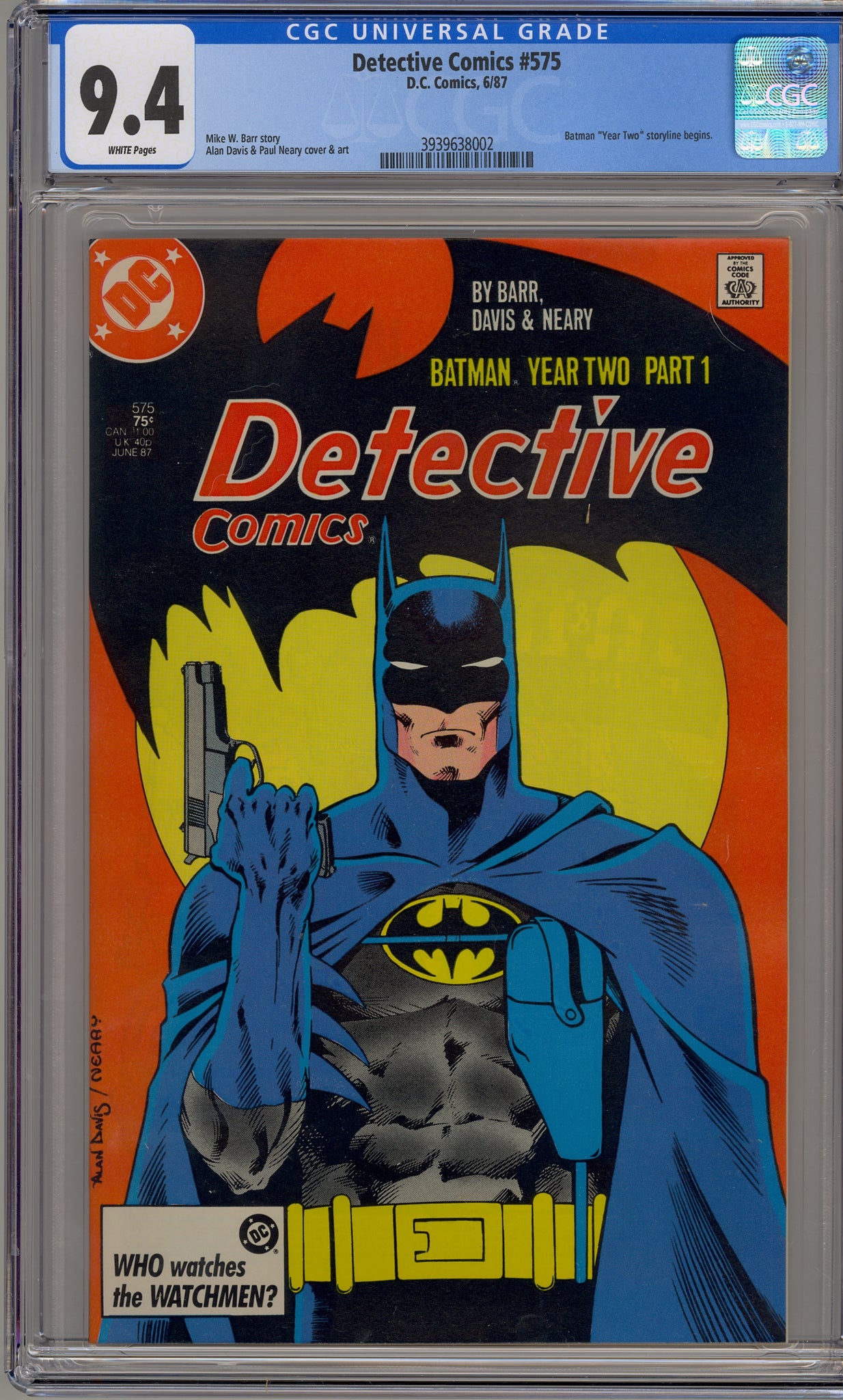 Detective Comics #575 (1987) Year Two, Part 1 - Batman