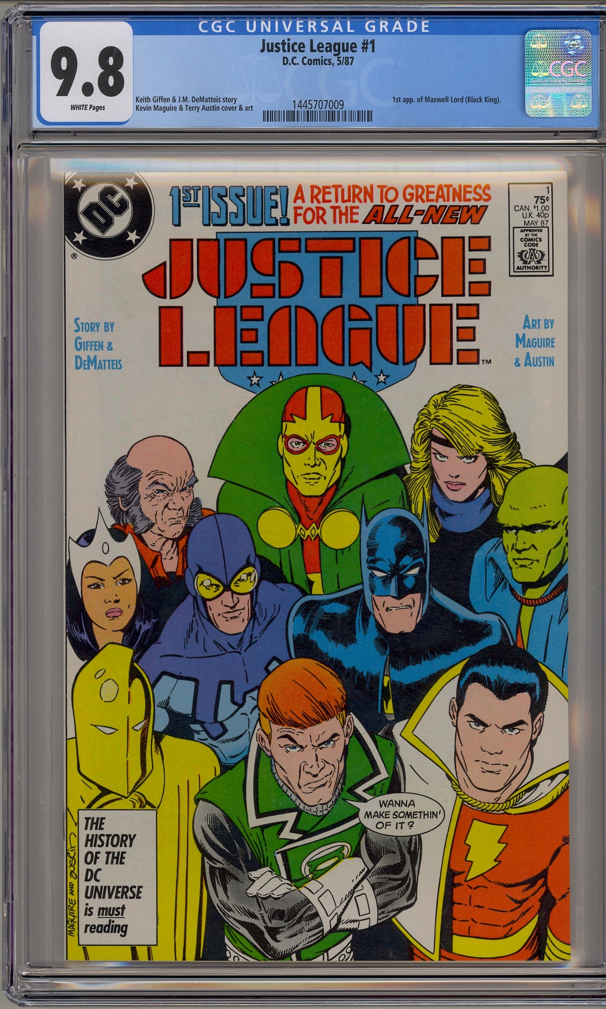 Justice League #1 (1987)