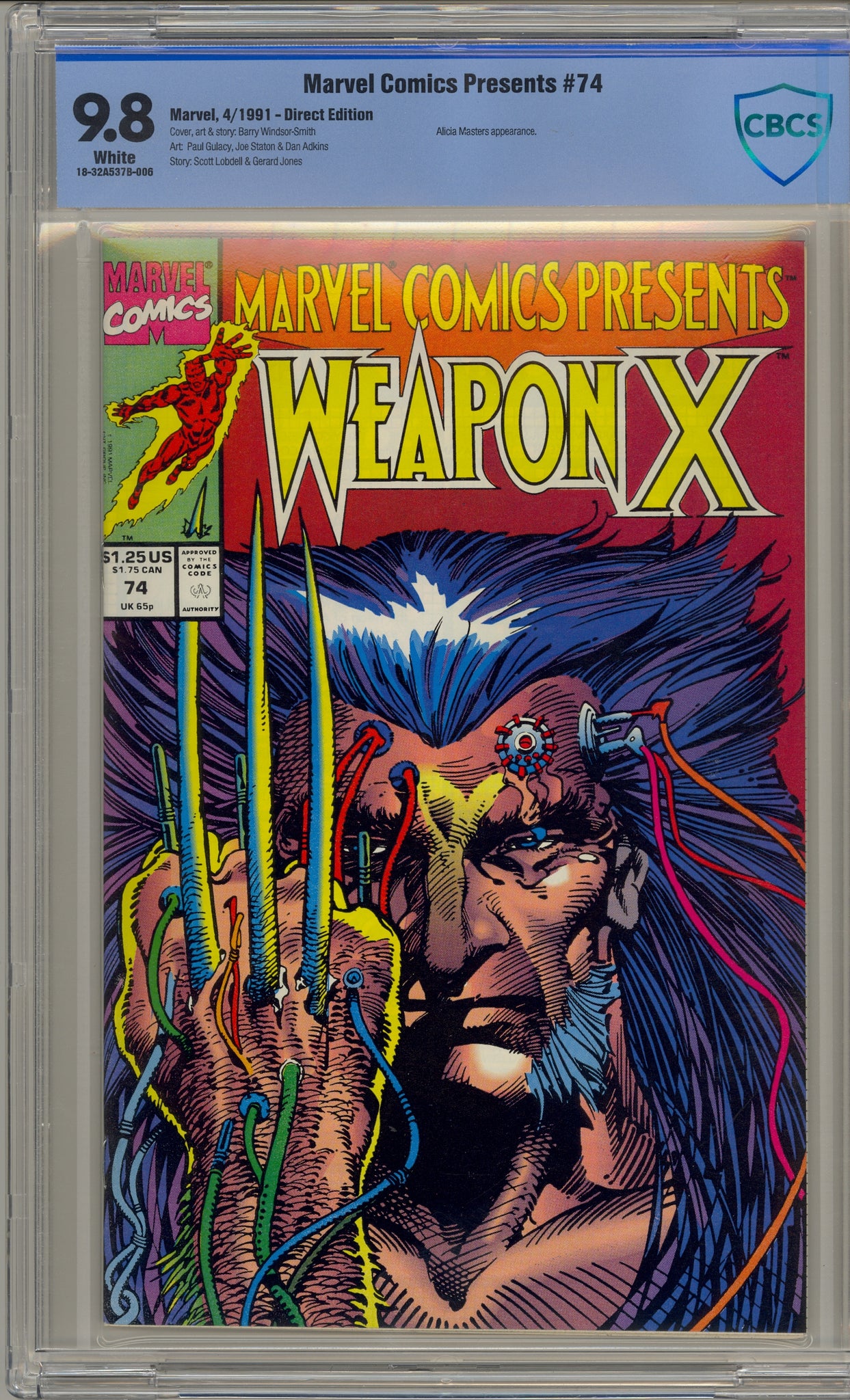 Marvel Comics Presents #74 (1991) Wolverine