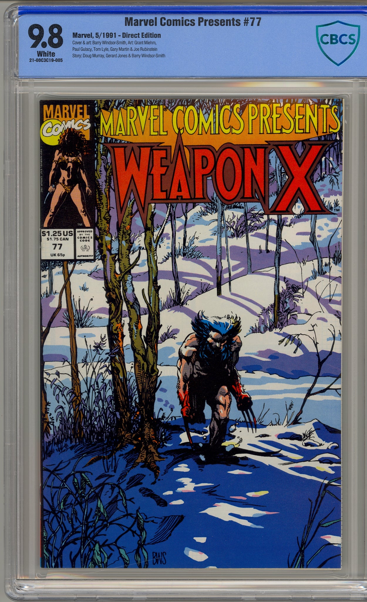 Marvel Comics Presents #77 (1991) Wolverine