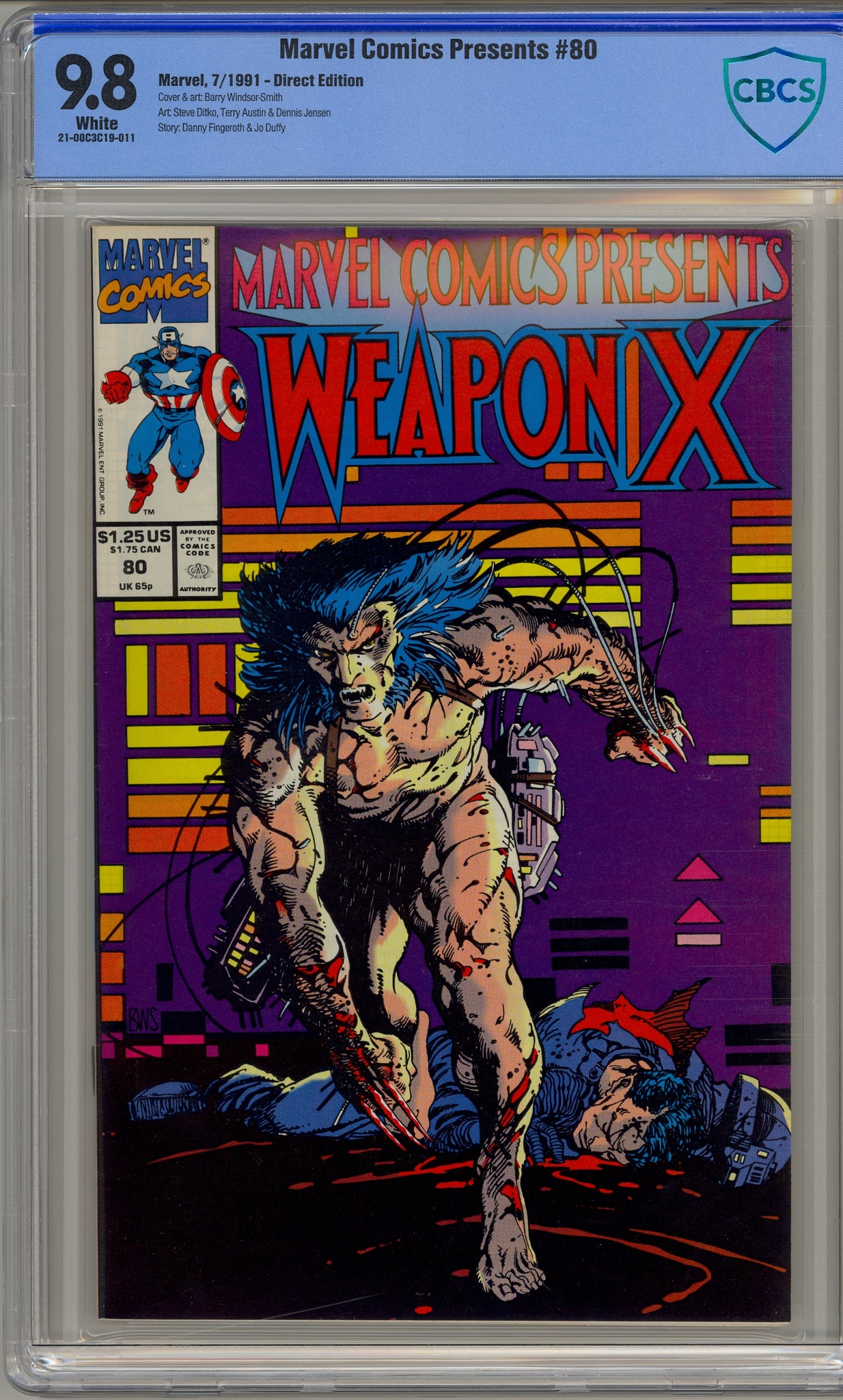 Marvel Comics Presents #80 (1991) Wolverine