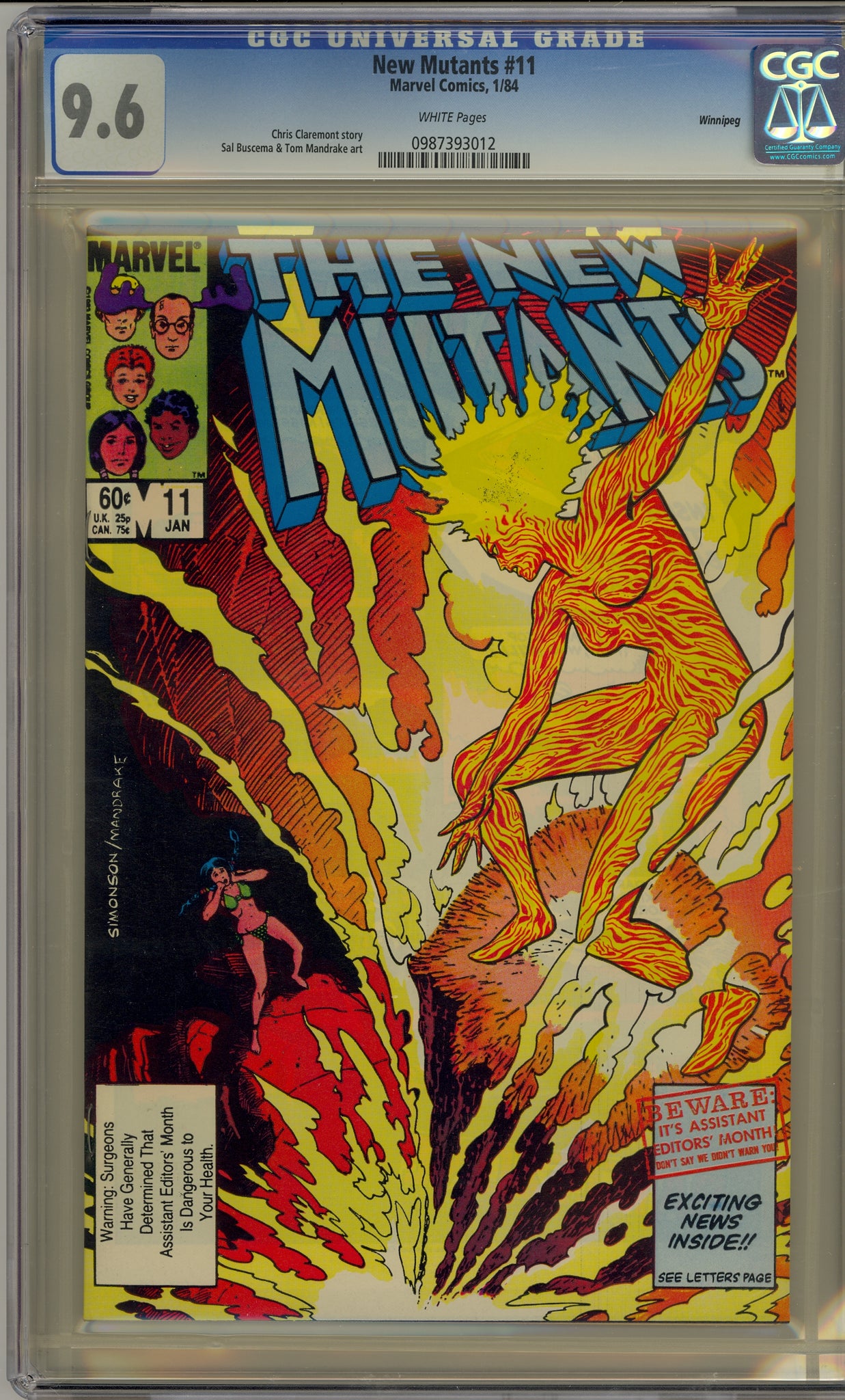 New Mutants #11 (1984) Selene