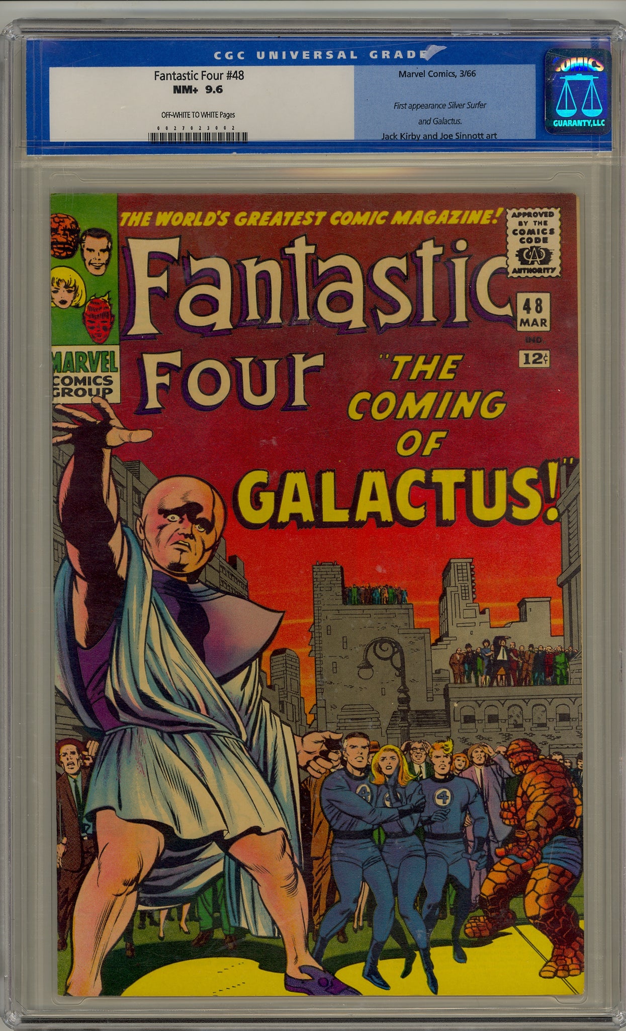 Fantastic Four #48 (1966) Silver Surfer, Galactus