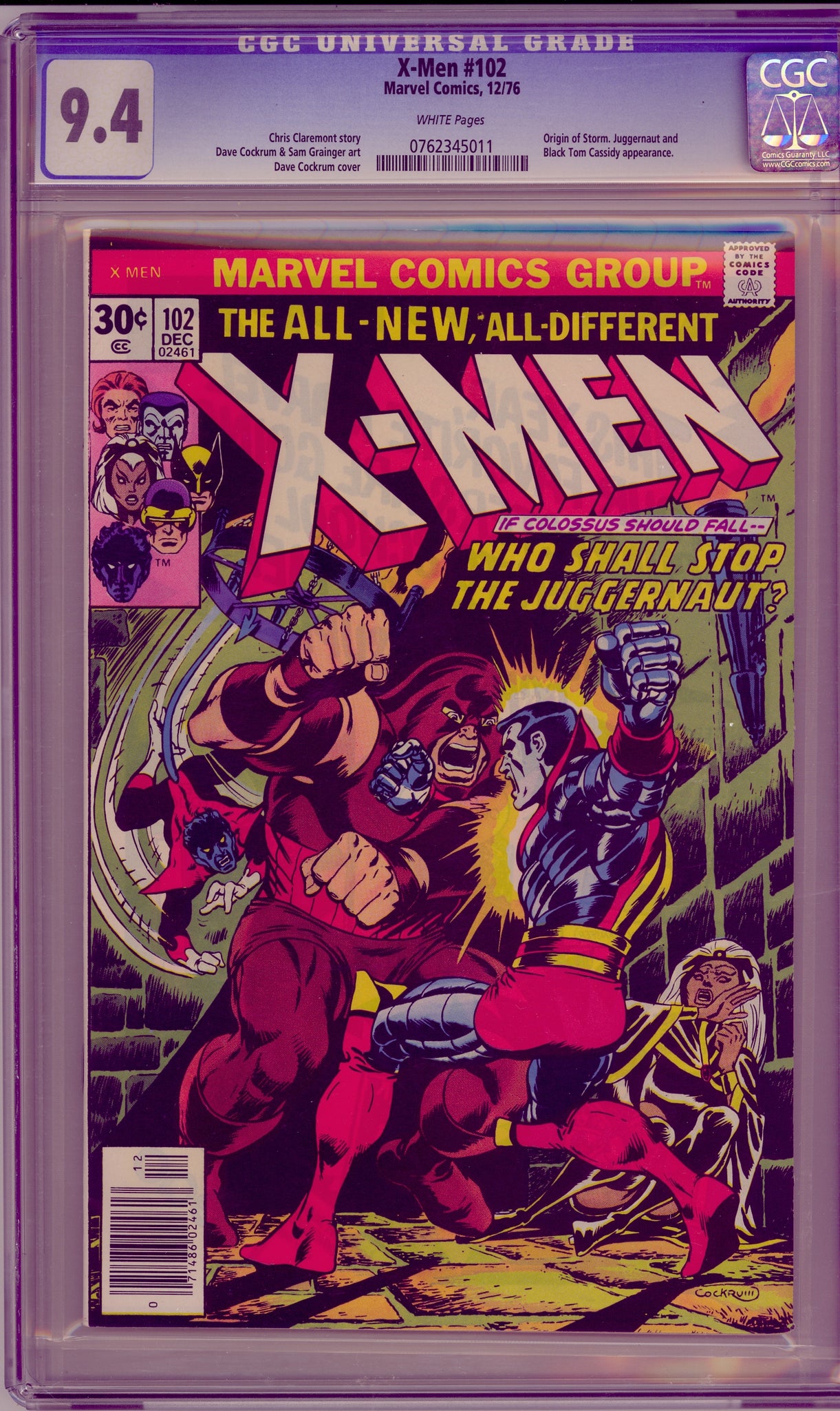 X-Men, The #102 (1976) Juggernaut, Phoenix