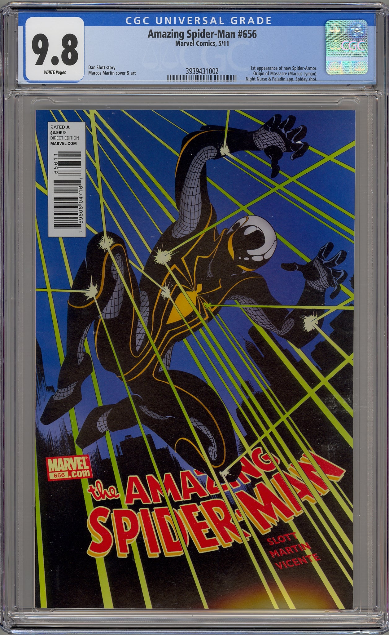Amazing Spider-Man #656 (2011) Spider Armor, Massacre