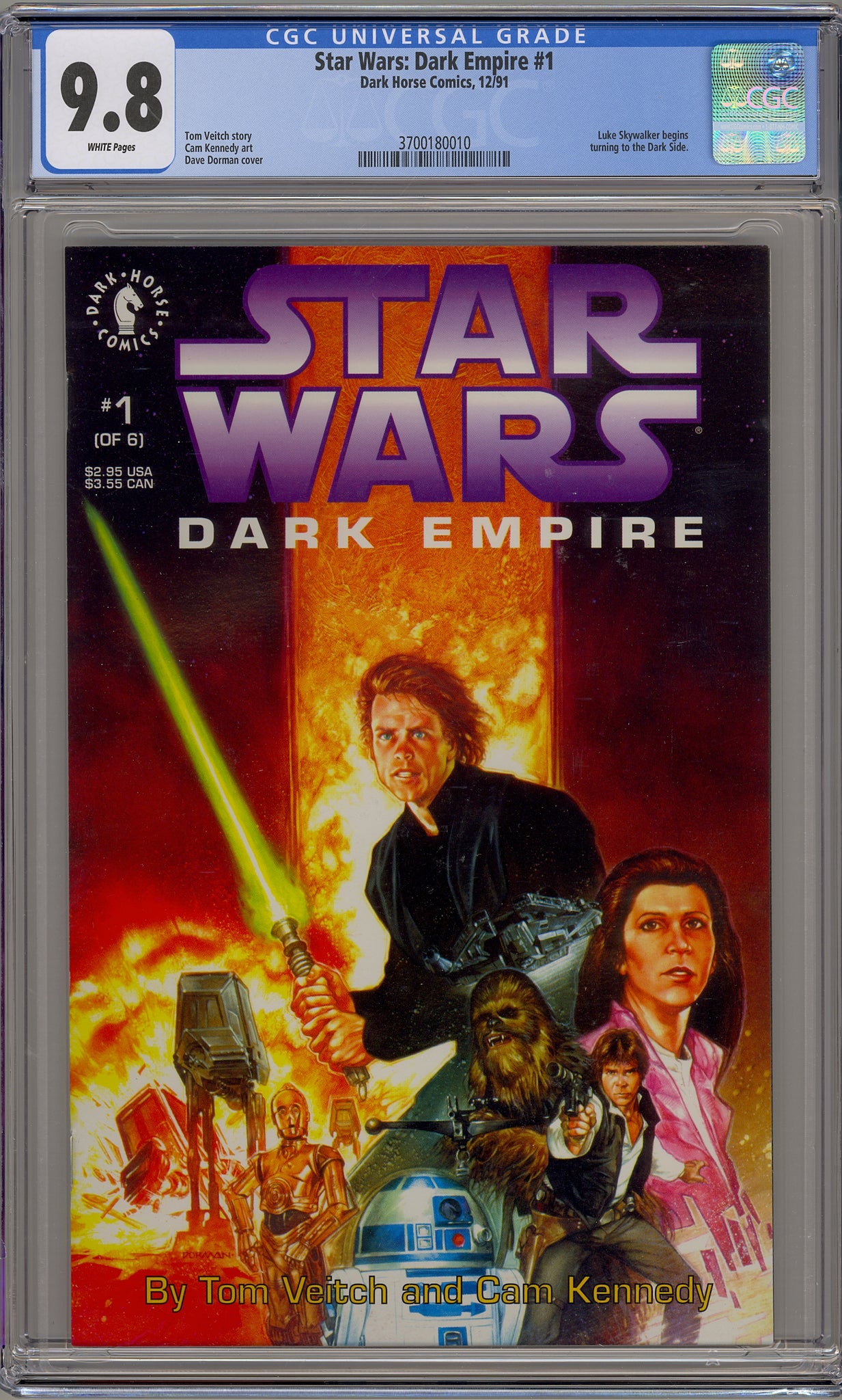 Star Wars Dark Empire #1 (1992) 1st print