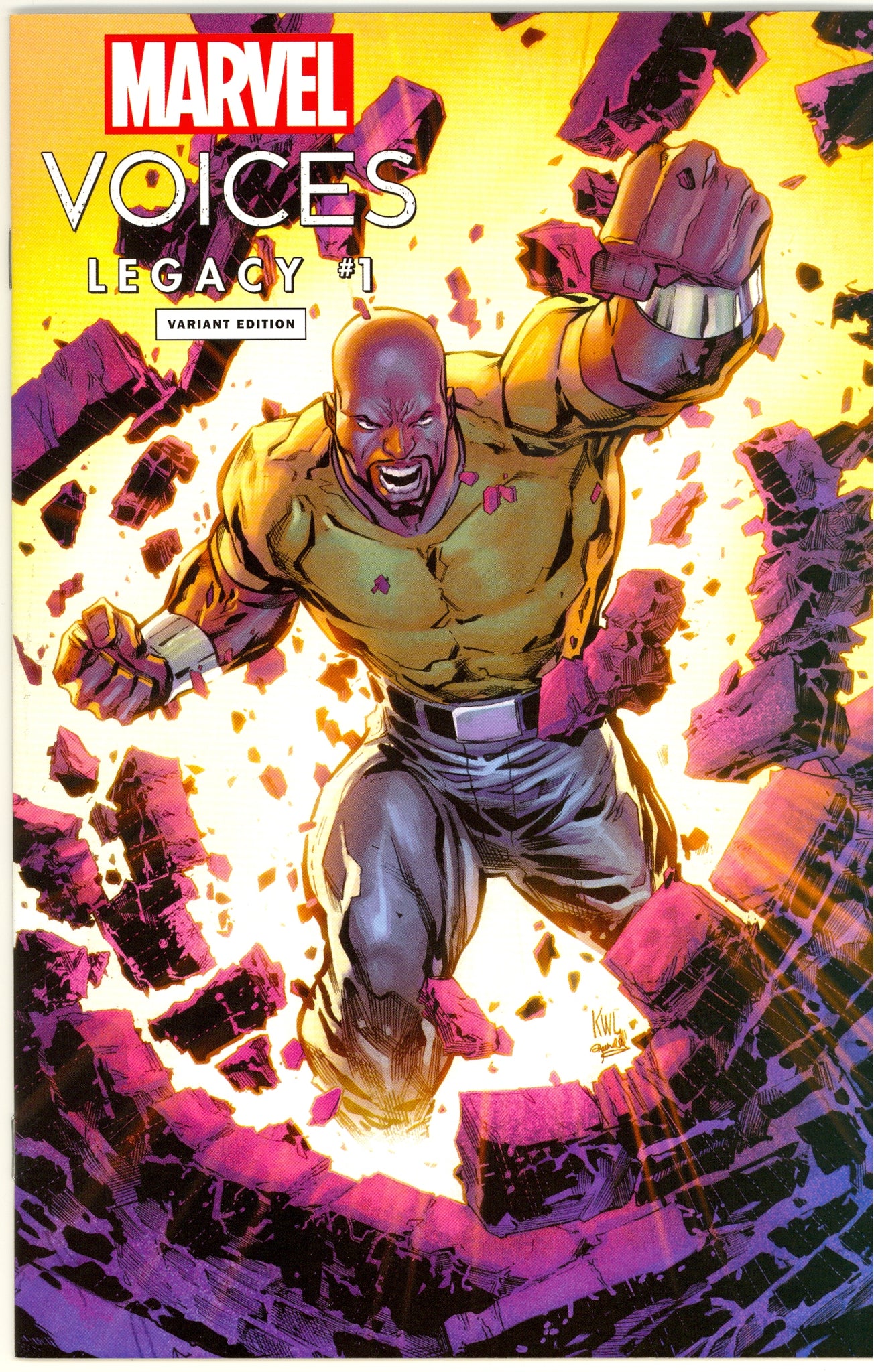 Marvel Voices Legacy #1 Luke Cage Variant Edition (2021)