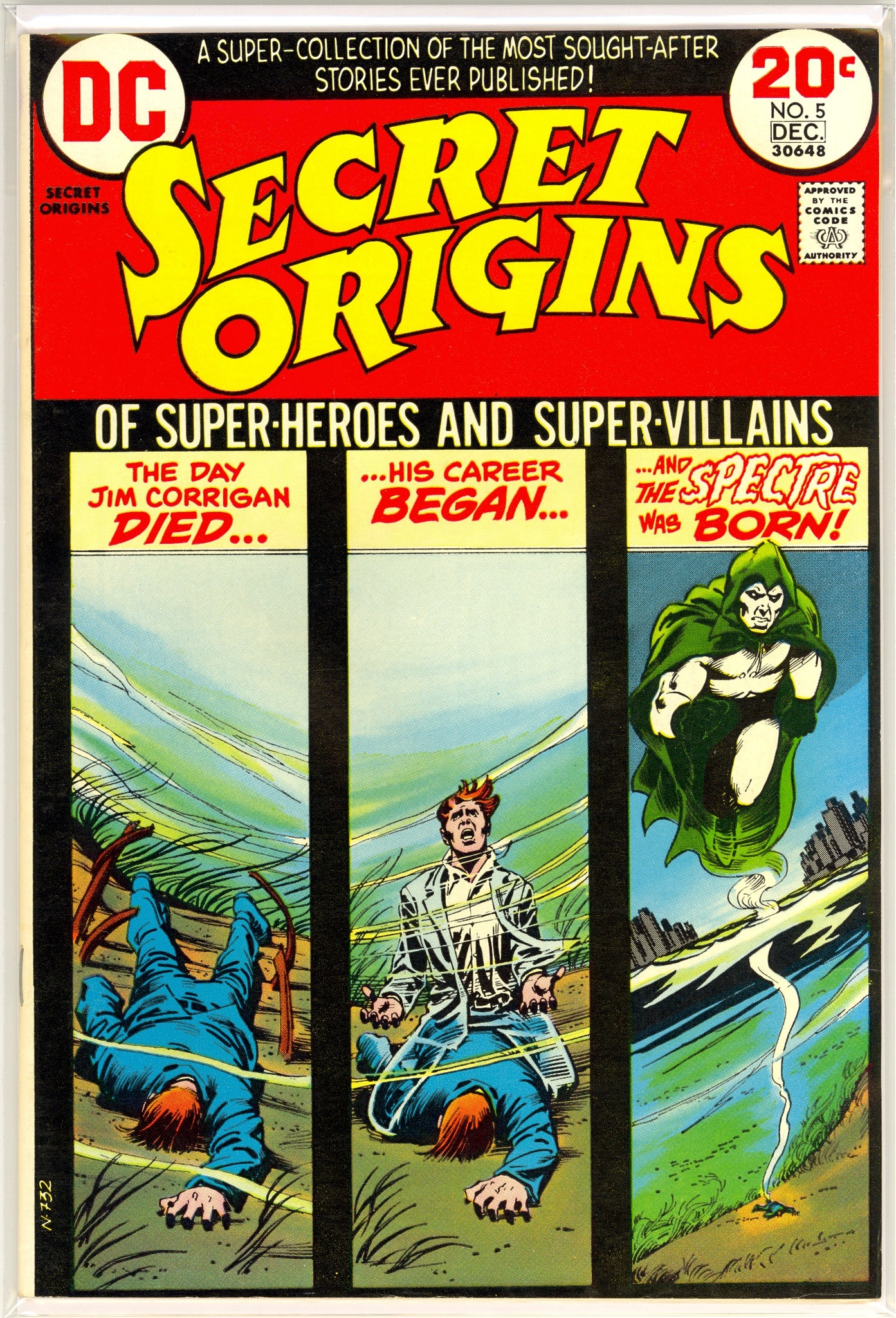 Secret Origins #5 (1973) The Spectre