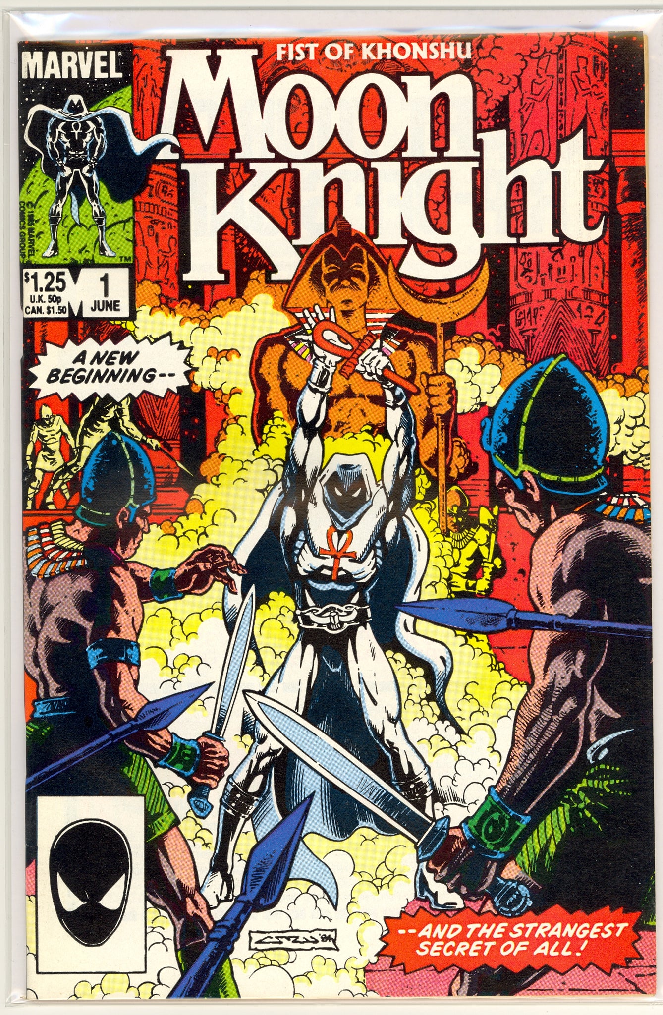 Moon Knight Fist of Khonshu #1 (1985)