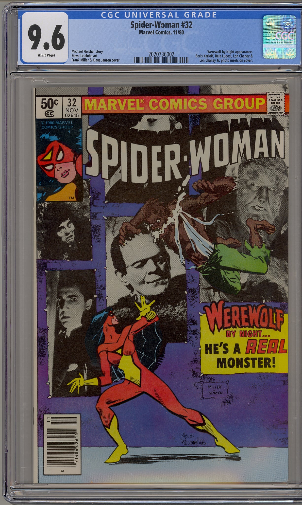Spider-Woman #32 (1980) Werewolf by Night