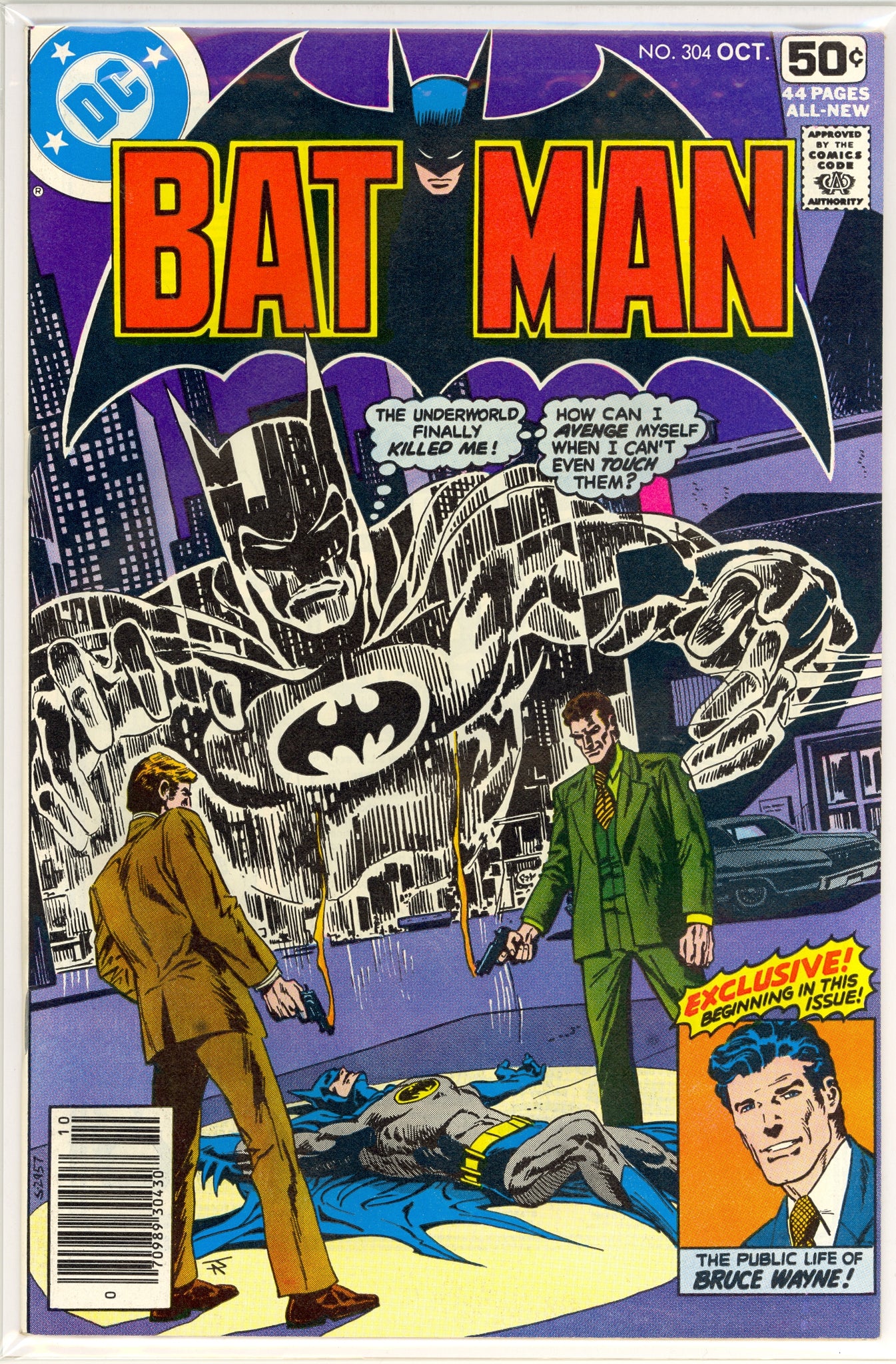 Batman #304 (1978) newsstand edition - Spook