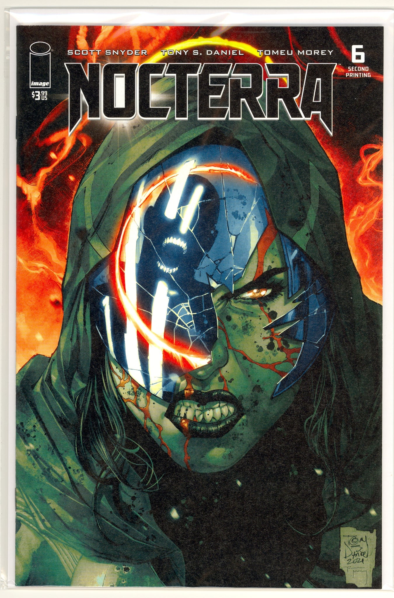 Nocterra #6 (2021) cover A 2nd print