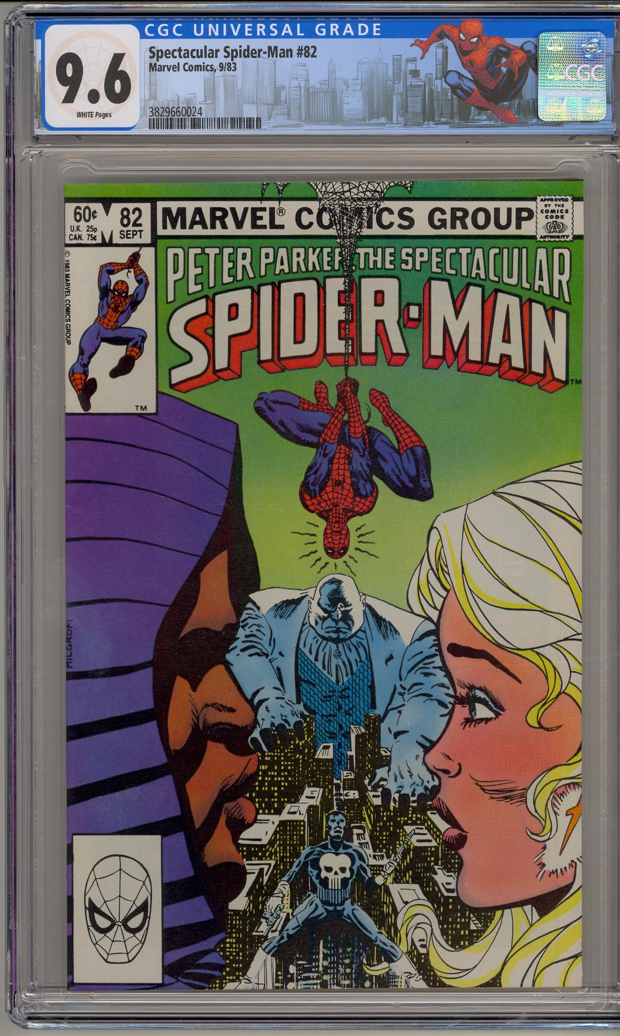 Spectacular Spider-Man #82 (1983) Cloak & Dagger, Punisher, Kingpin