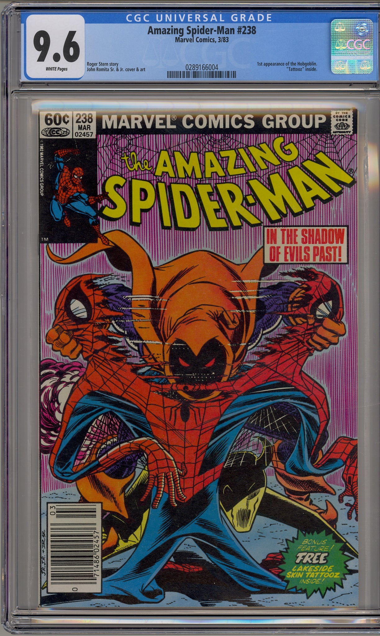 Amazing Spider-Man #238 (1983) newsstand edition - Hobgoblin