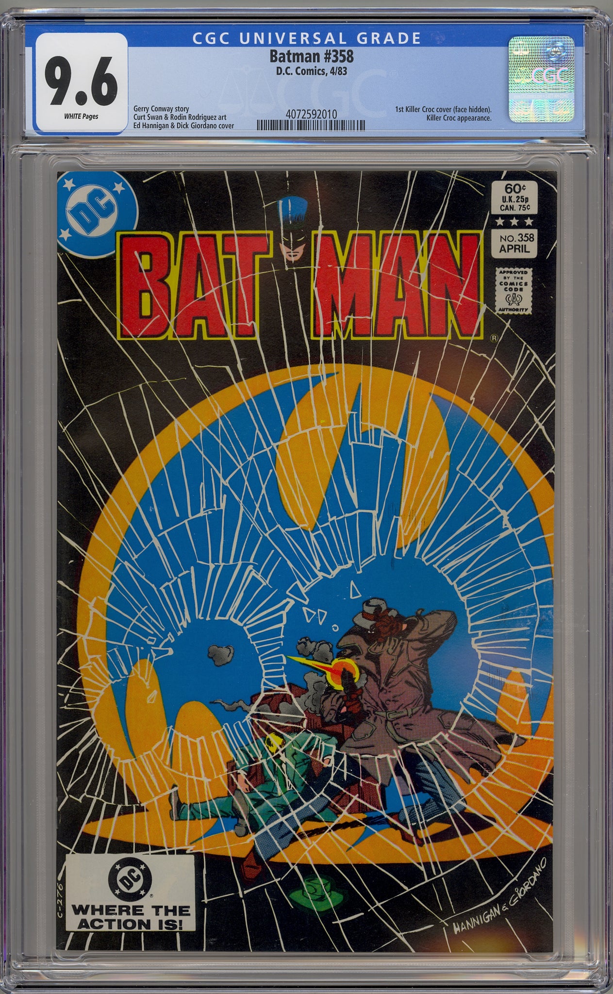 Batman #358 (1983) Killer Croc