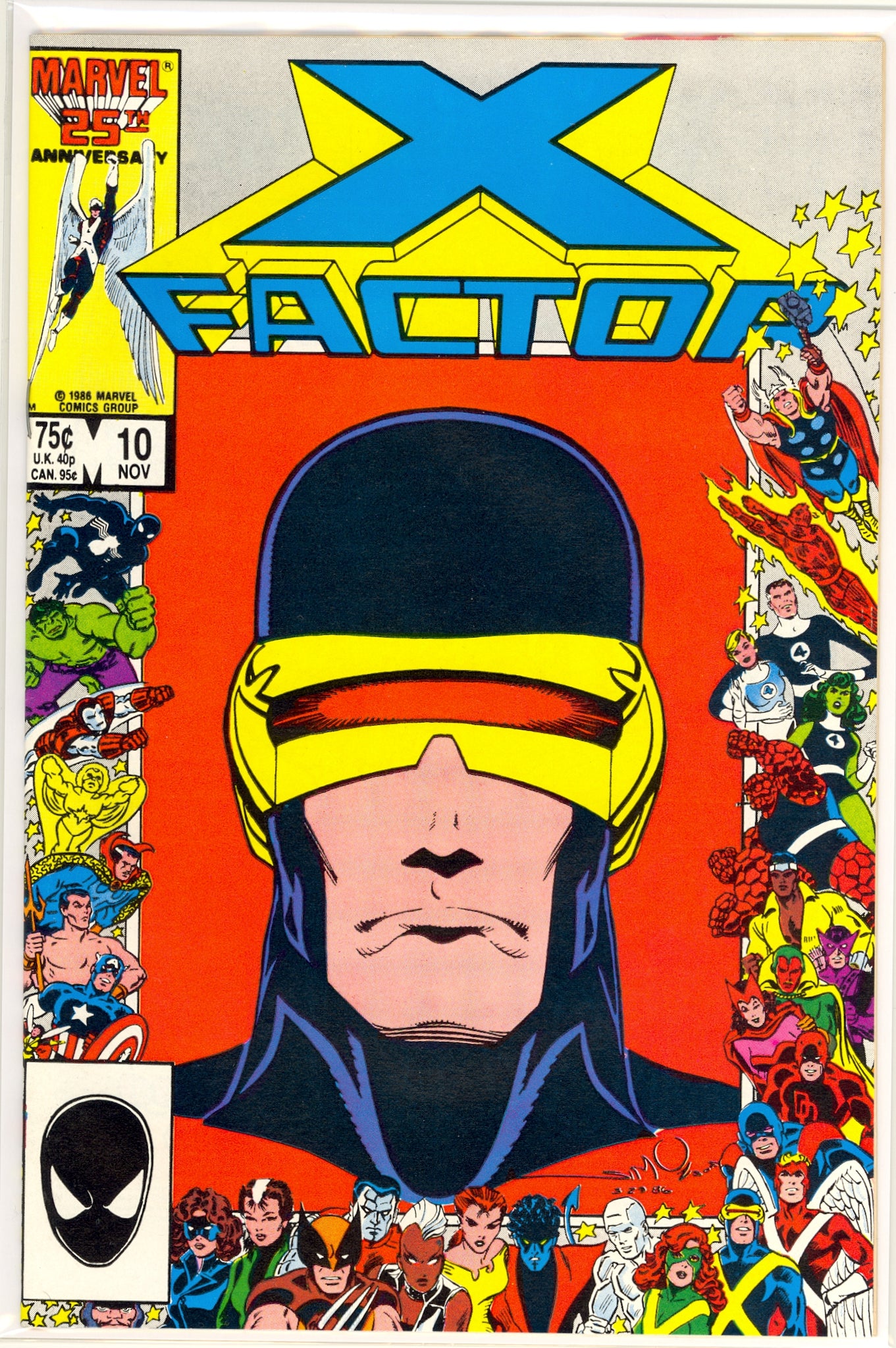 X-Factor #10 (1986) Marvel Anniversary Issue