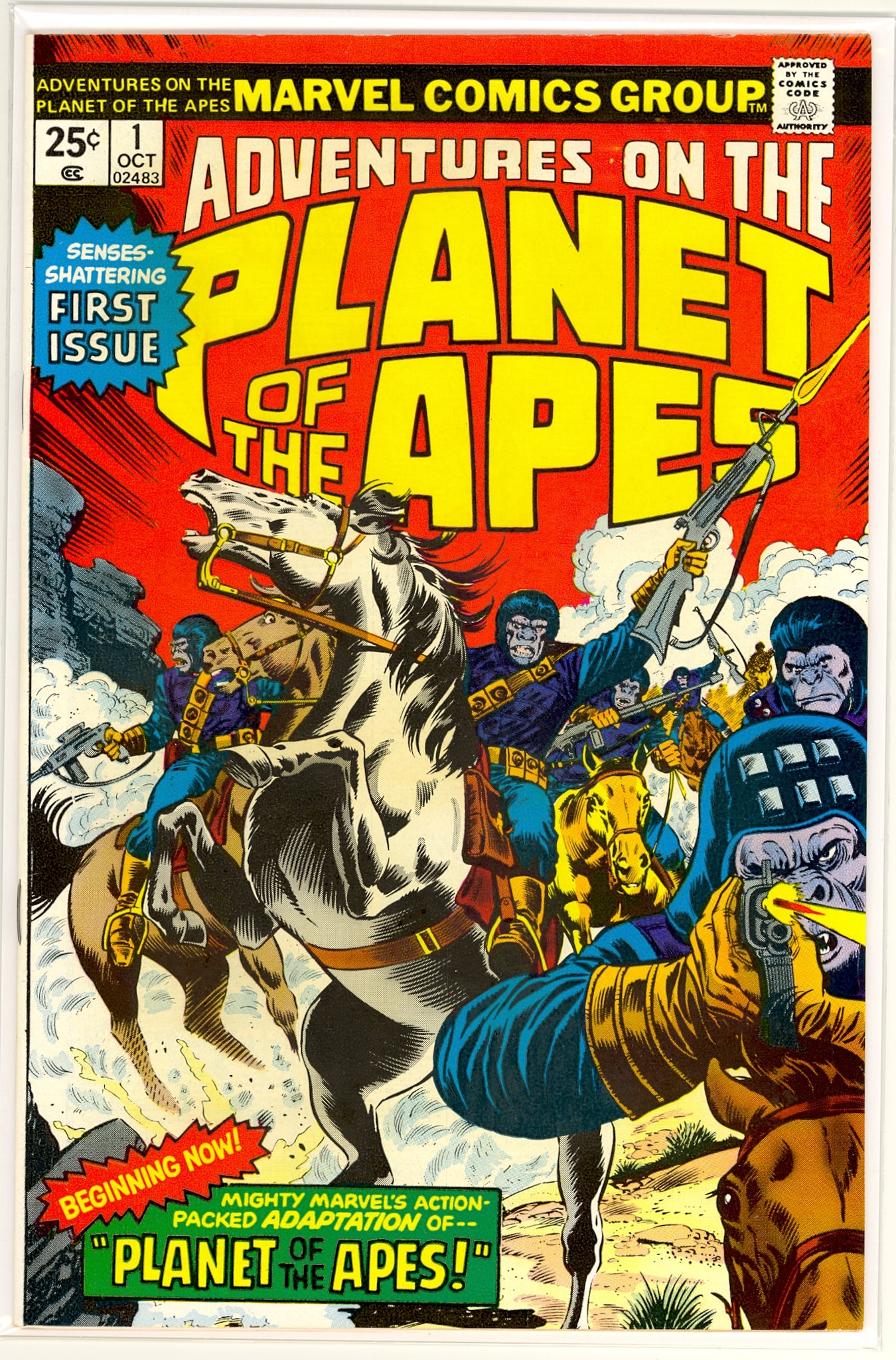 Adventures on the Planet of the Apes #1 (1975)