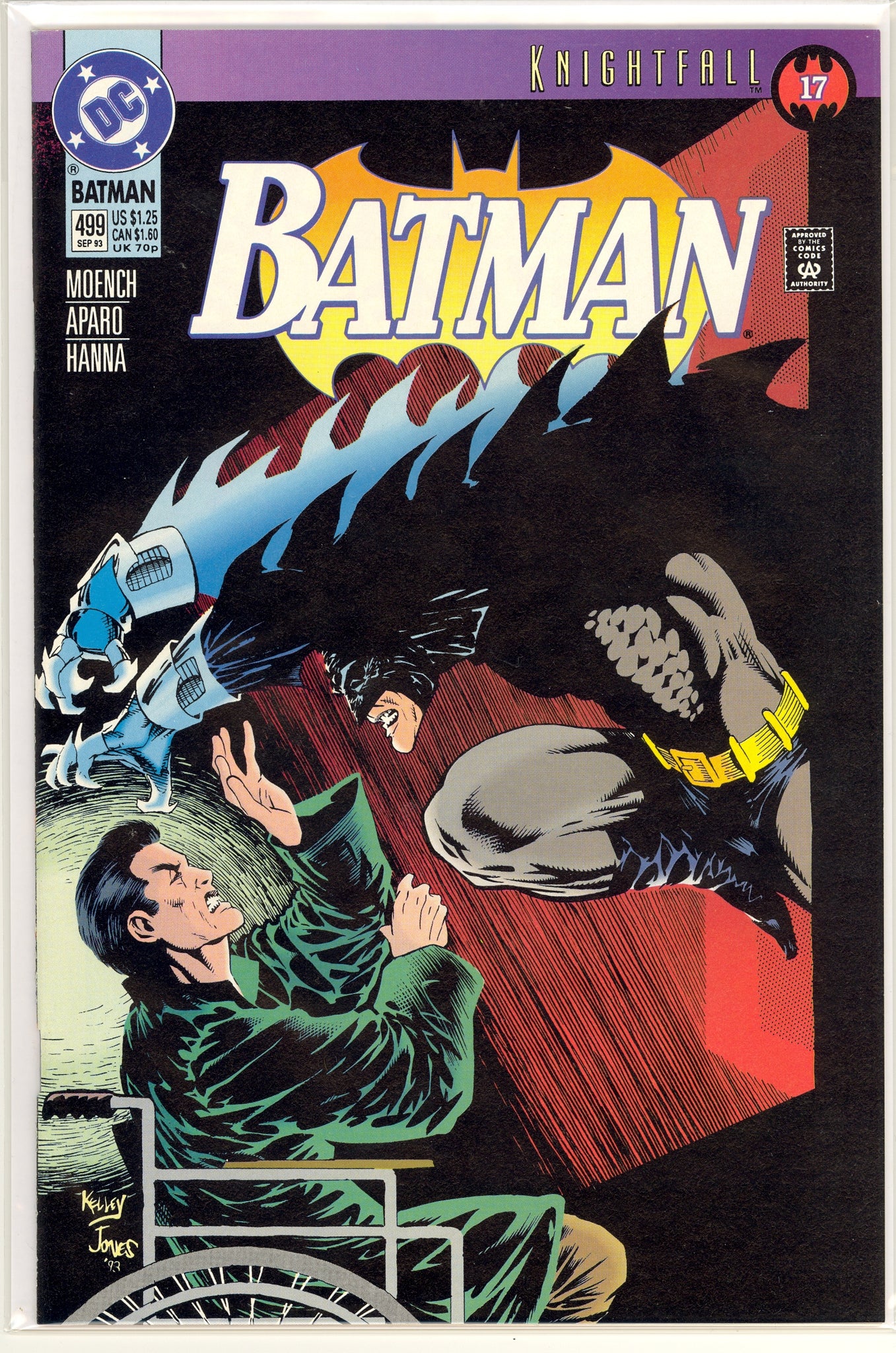 Batman #499 (1993) Knightfall part 17