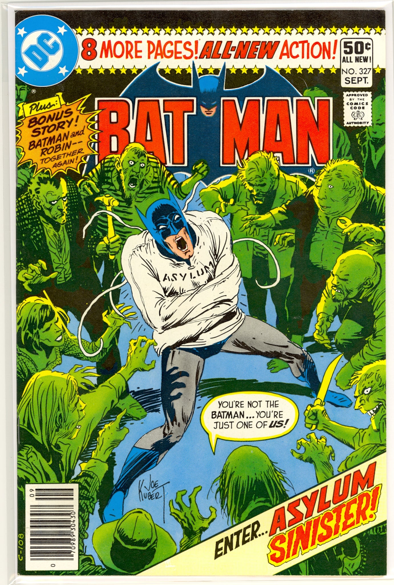 Batman #327 (1980) - newsstand edition