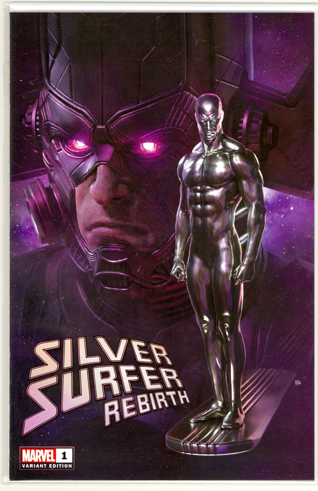 Silver Surfer Rebirth #1 (2022) Rafael Grassetti variant cover