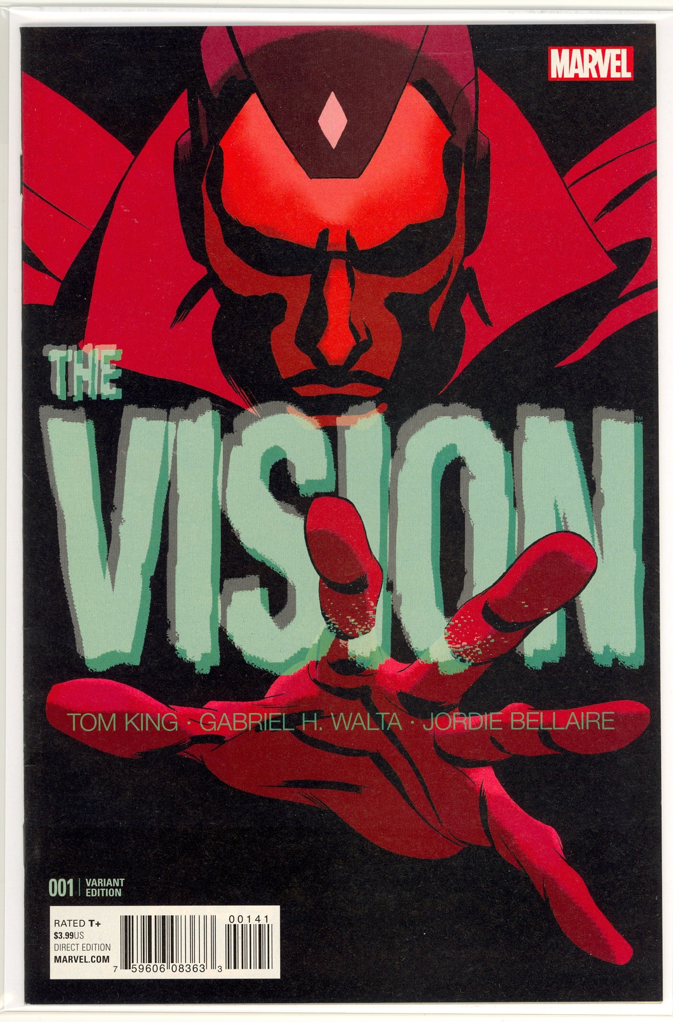 Vision, The #1 (2016) 1:20 variant edition, Martin art
