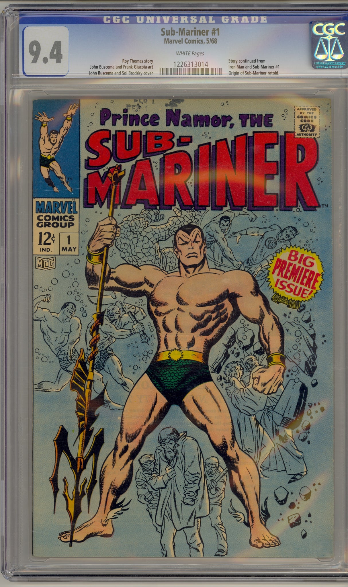 Sub-Mariner #1 (1968)