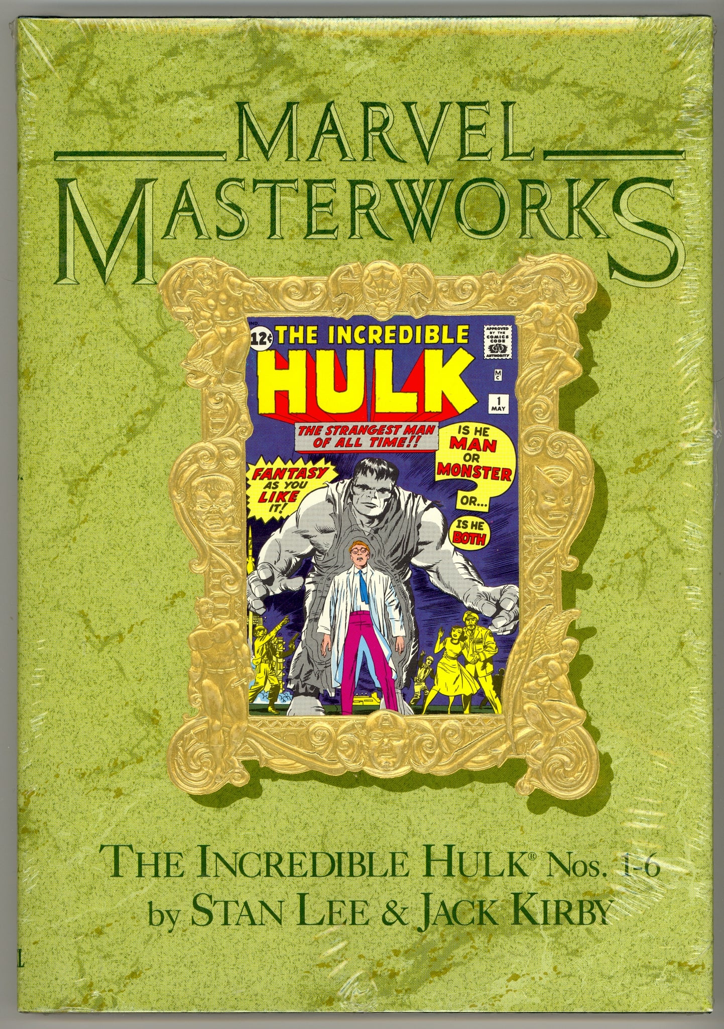 Marvel Masterworks volume 8 Incredible Hulk issues 1-6, 1st printing