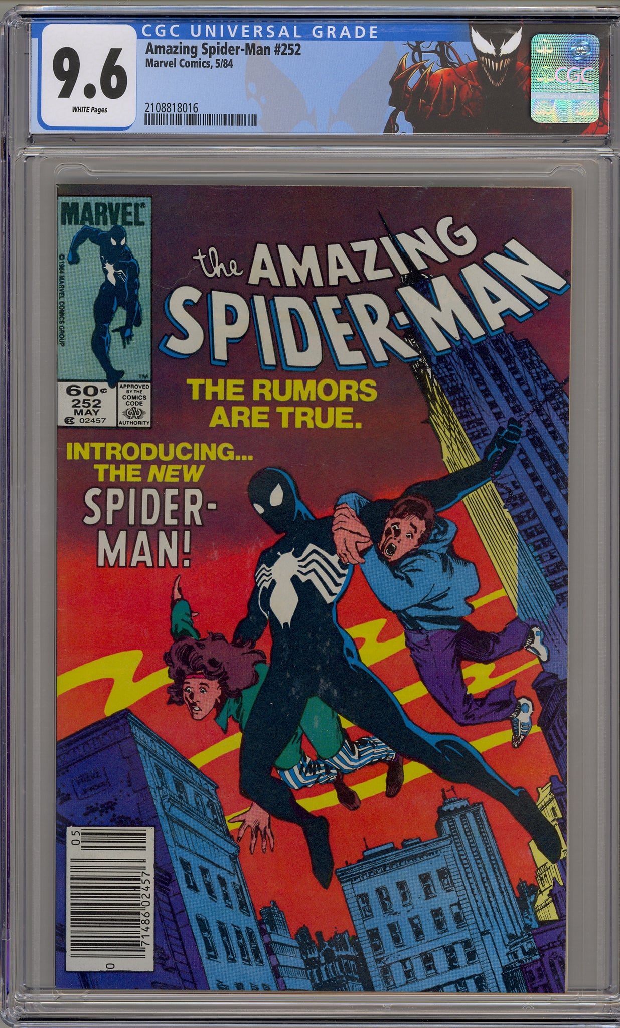 Amazing Spider-Man #252 (1984) newsstand edition