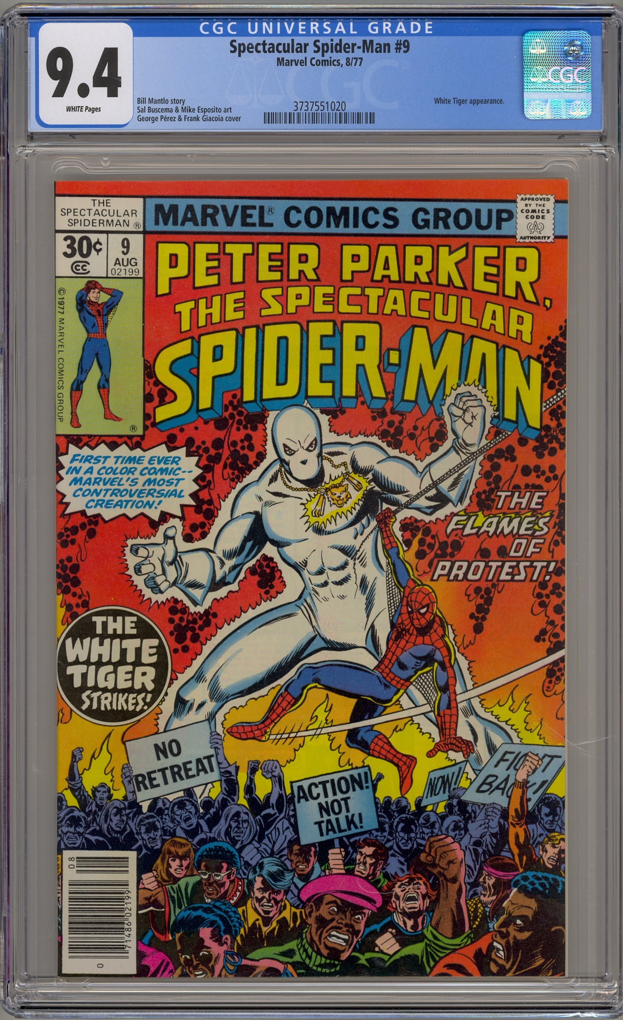 Spectacular Spider-Man #9 (1977) White Tiger