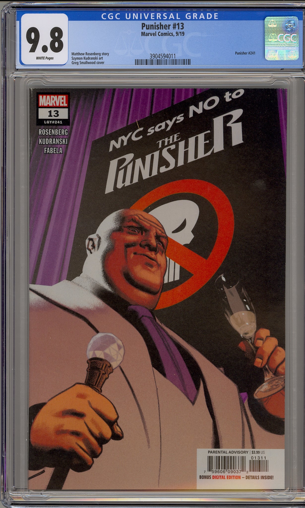 Punisher, The #13 (2019) Kingpin, Thunderbolts