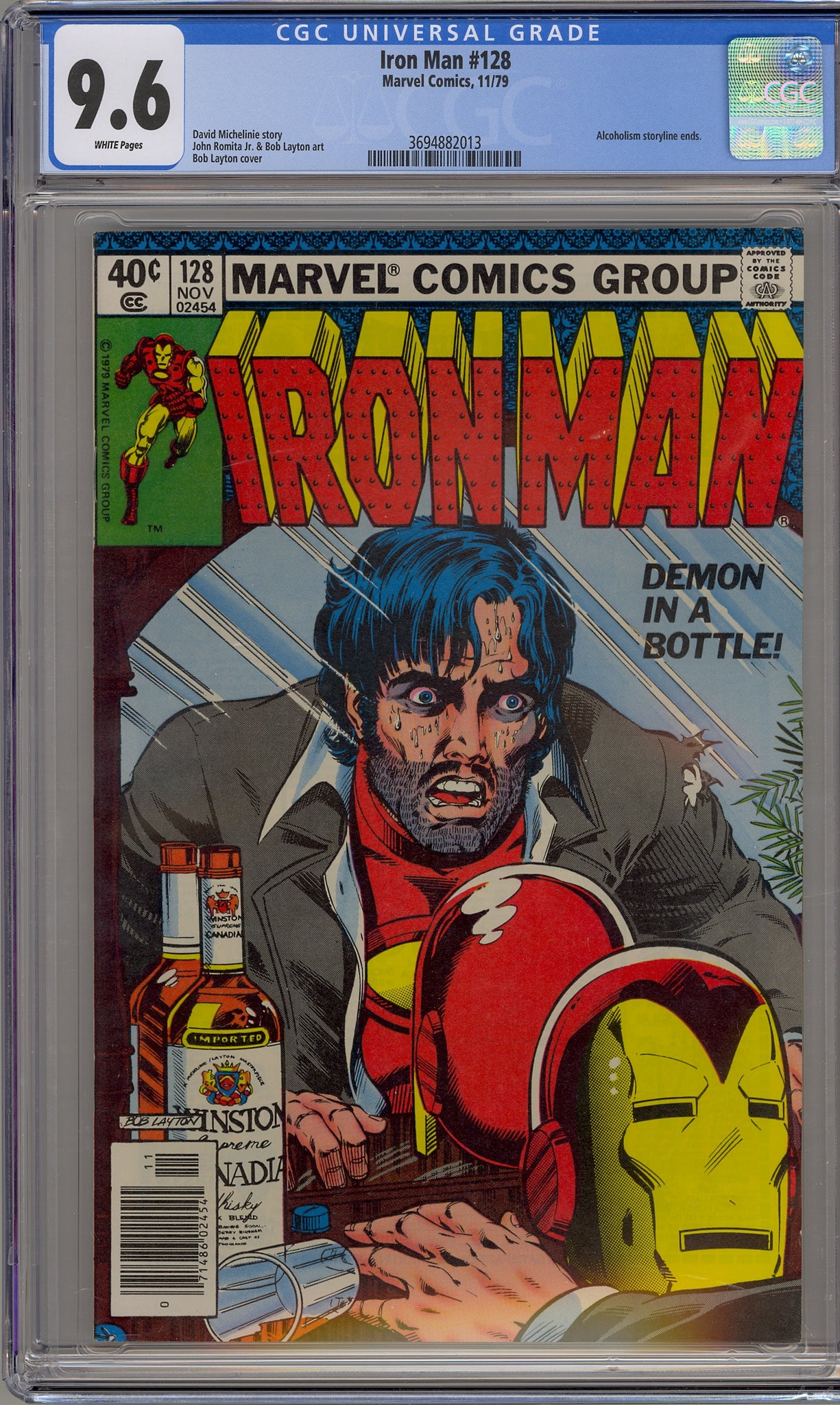 Iron Man #128 (1979) newsstand edition