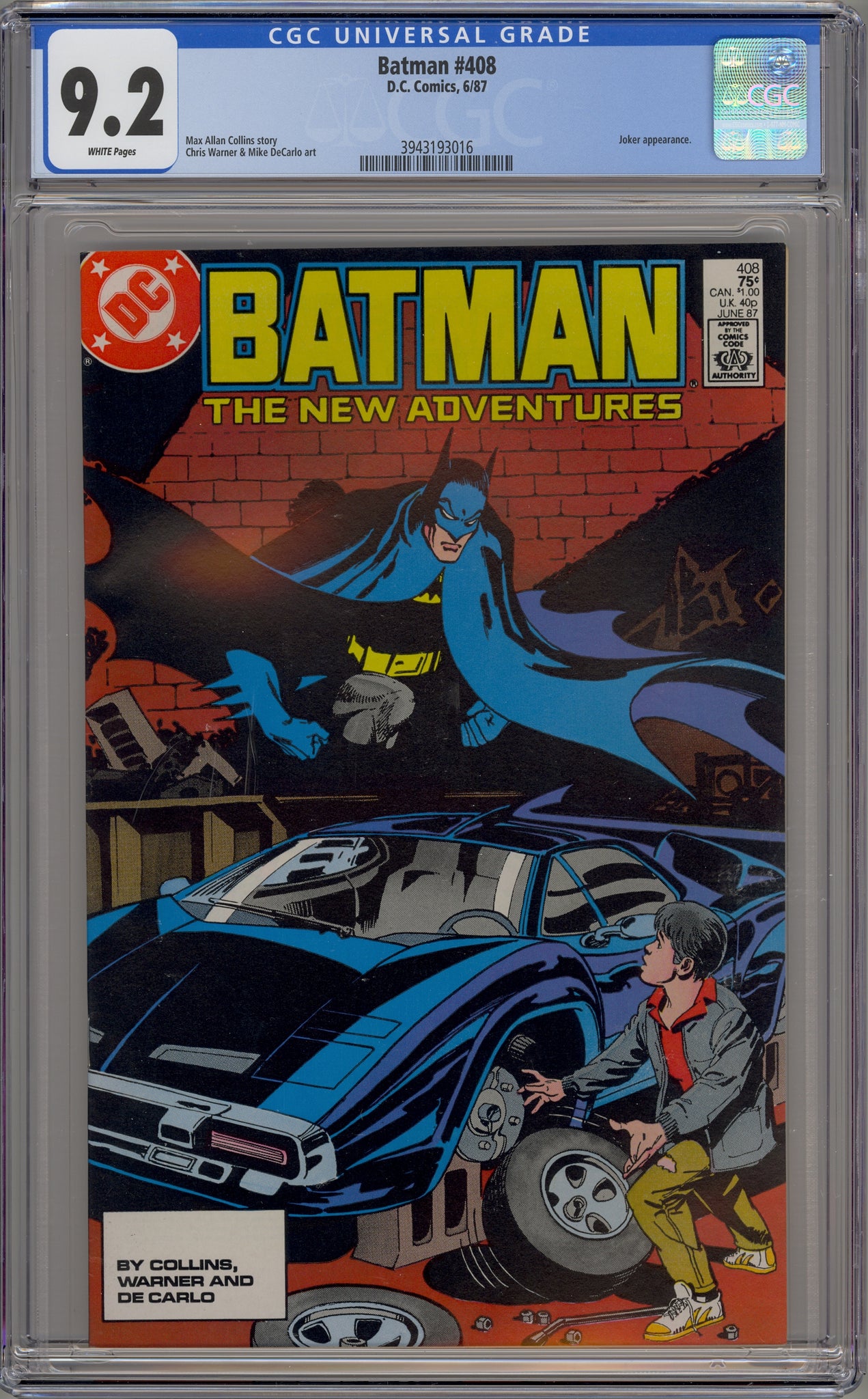 Batman #408 (1987) Ma Gunn, Jason Todd