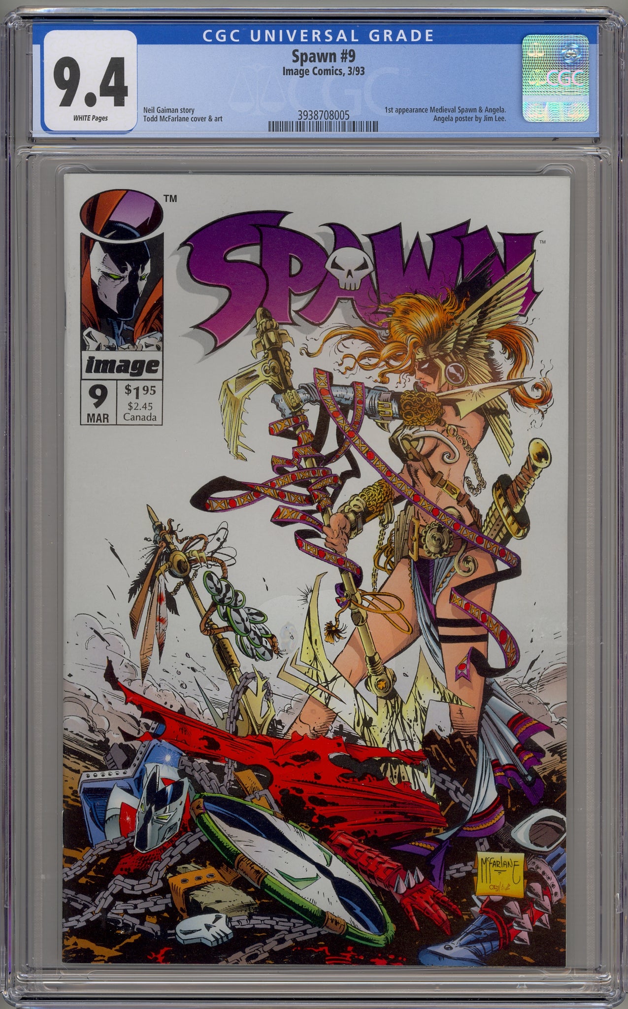 Spawn #9 (1993) Angela, Medieval Spawn