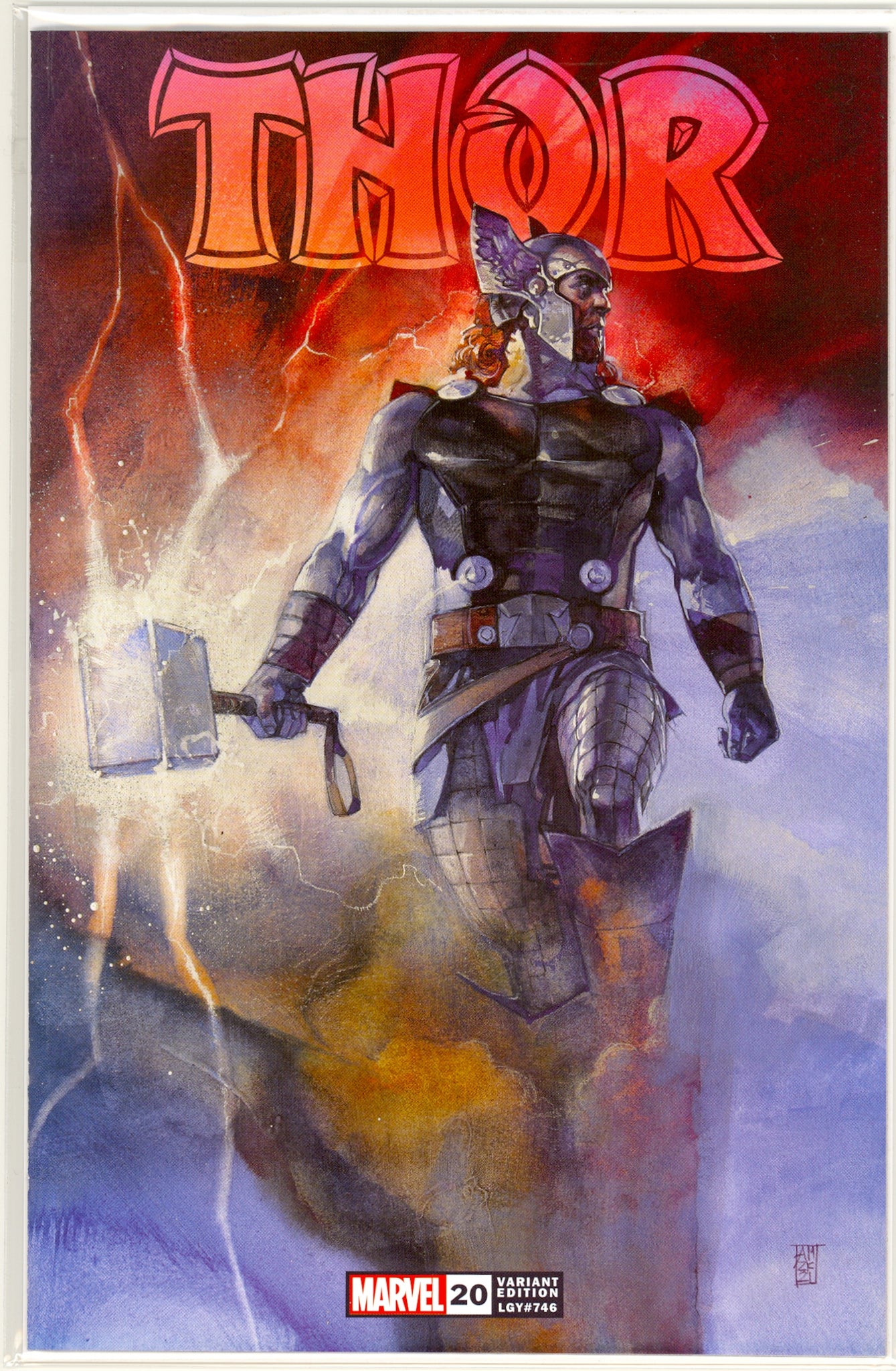 Thor #20 (2022) Alex Maleev variant - God of Hammers