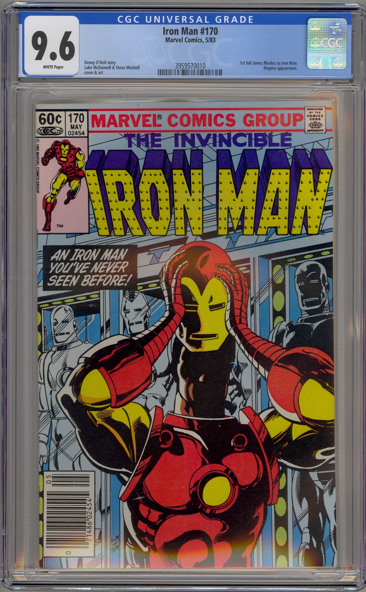 Iron Man #169 (1983) newsstand edition