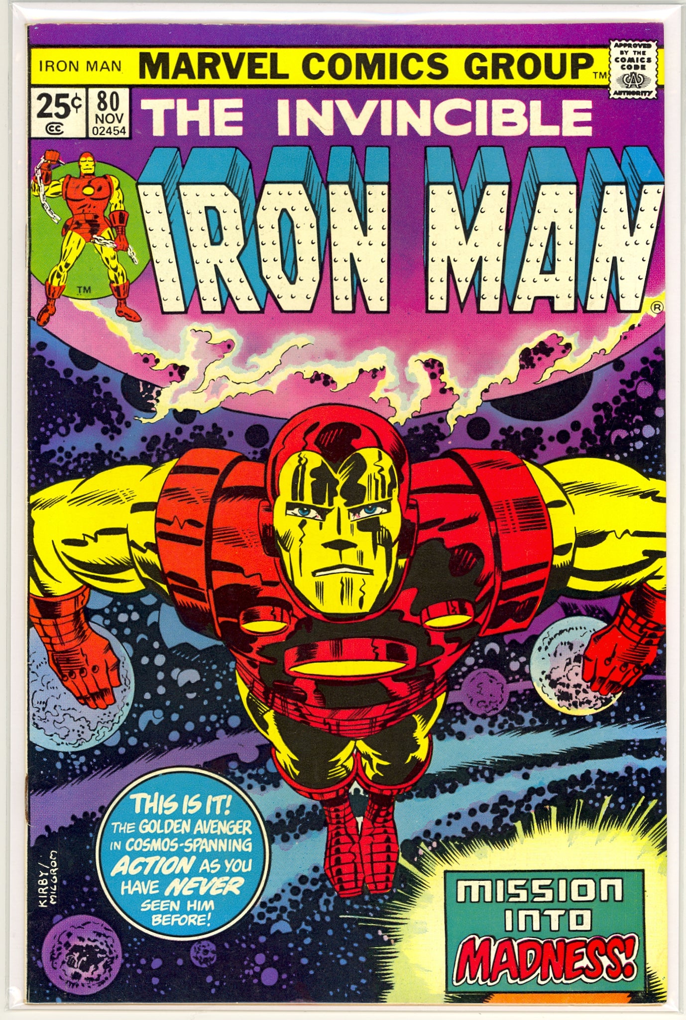 Iron Man #80 (1975) Jack Kirby