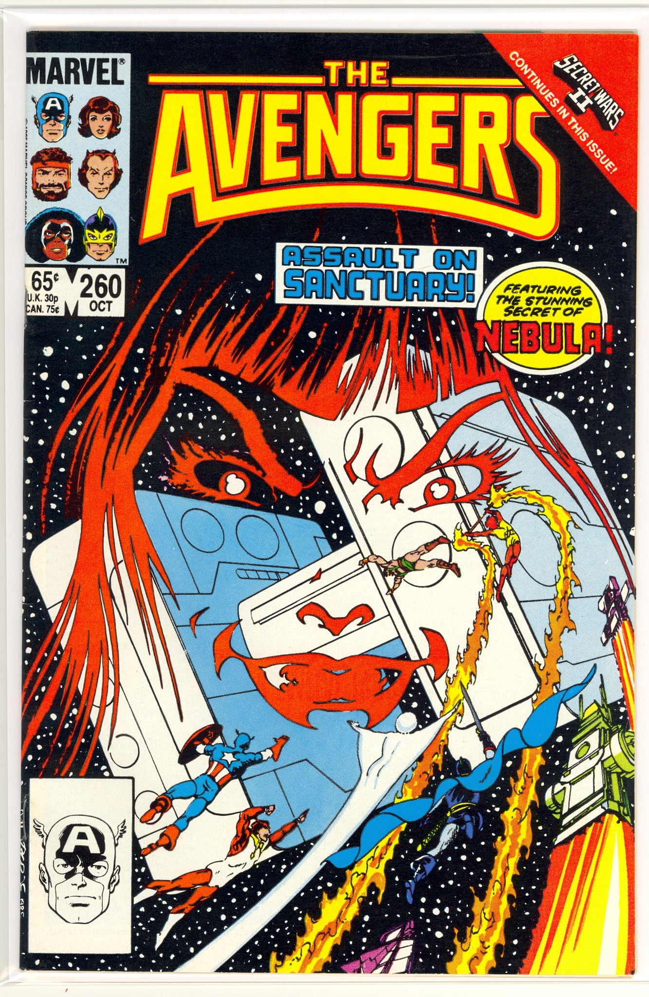 Avengers #260 (1985) Nebula