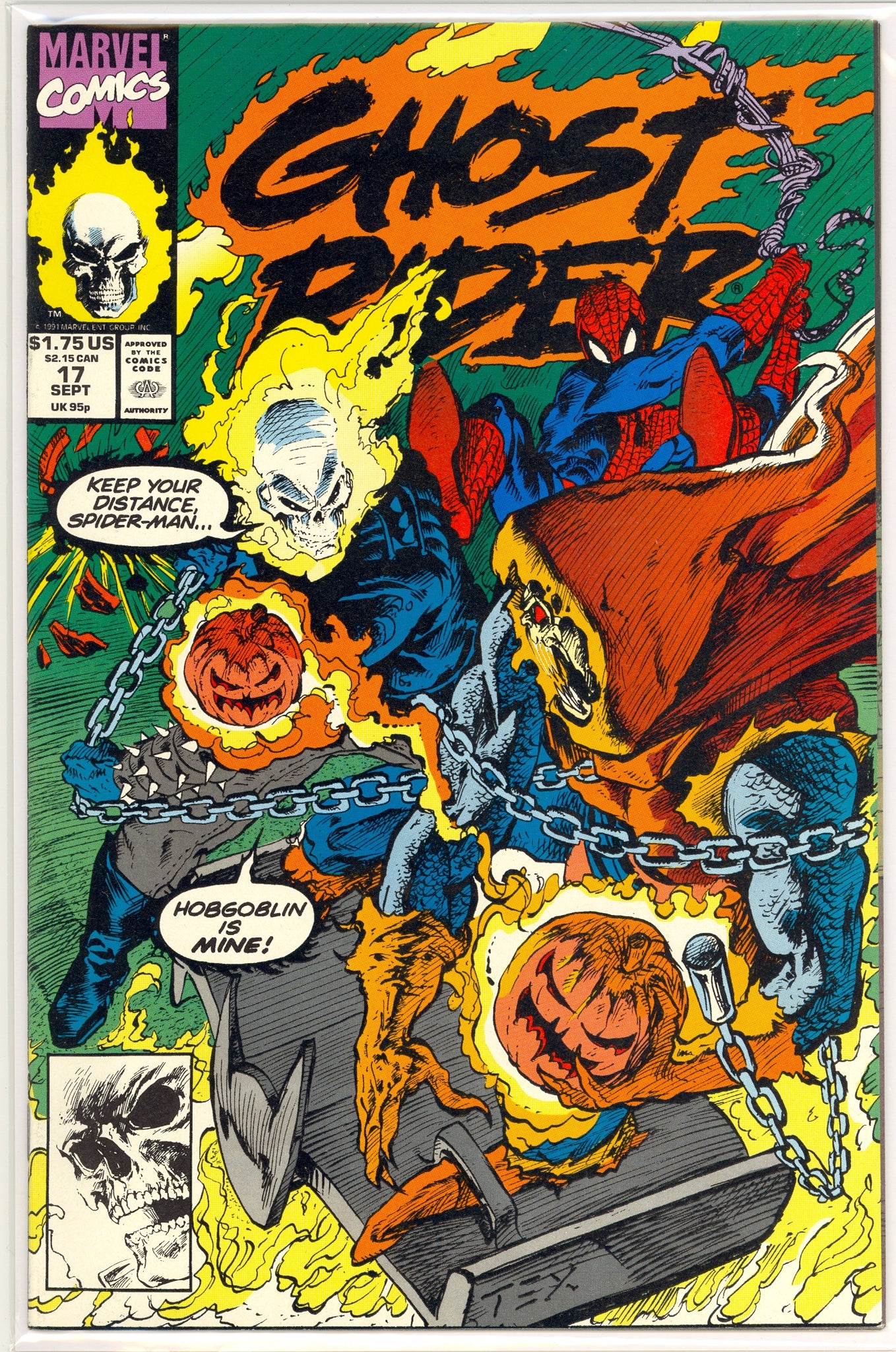Ghost Rider #17 (1991) Spider-Man, Hobgoblin