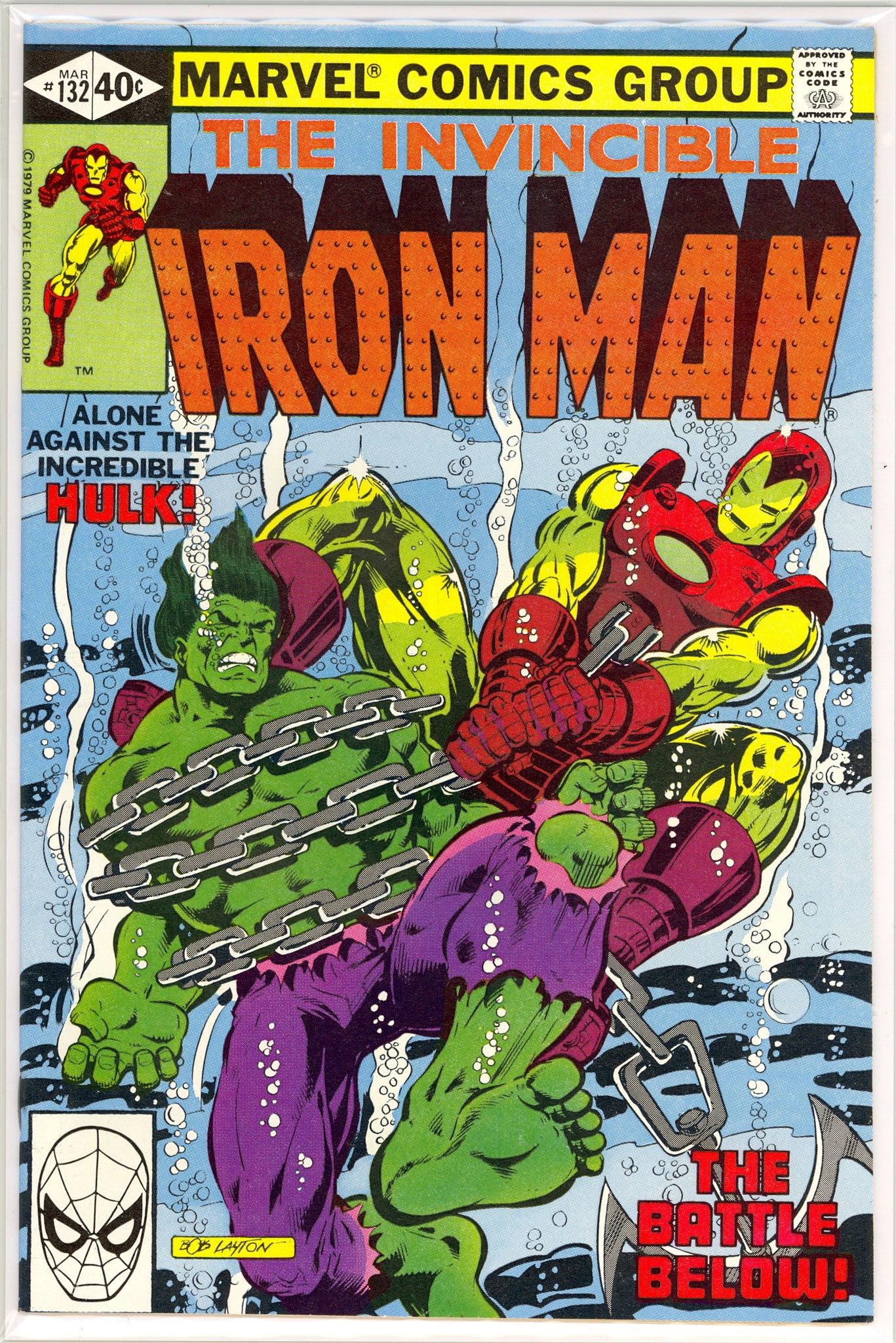 Iron Man #132 (1979) Hulk