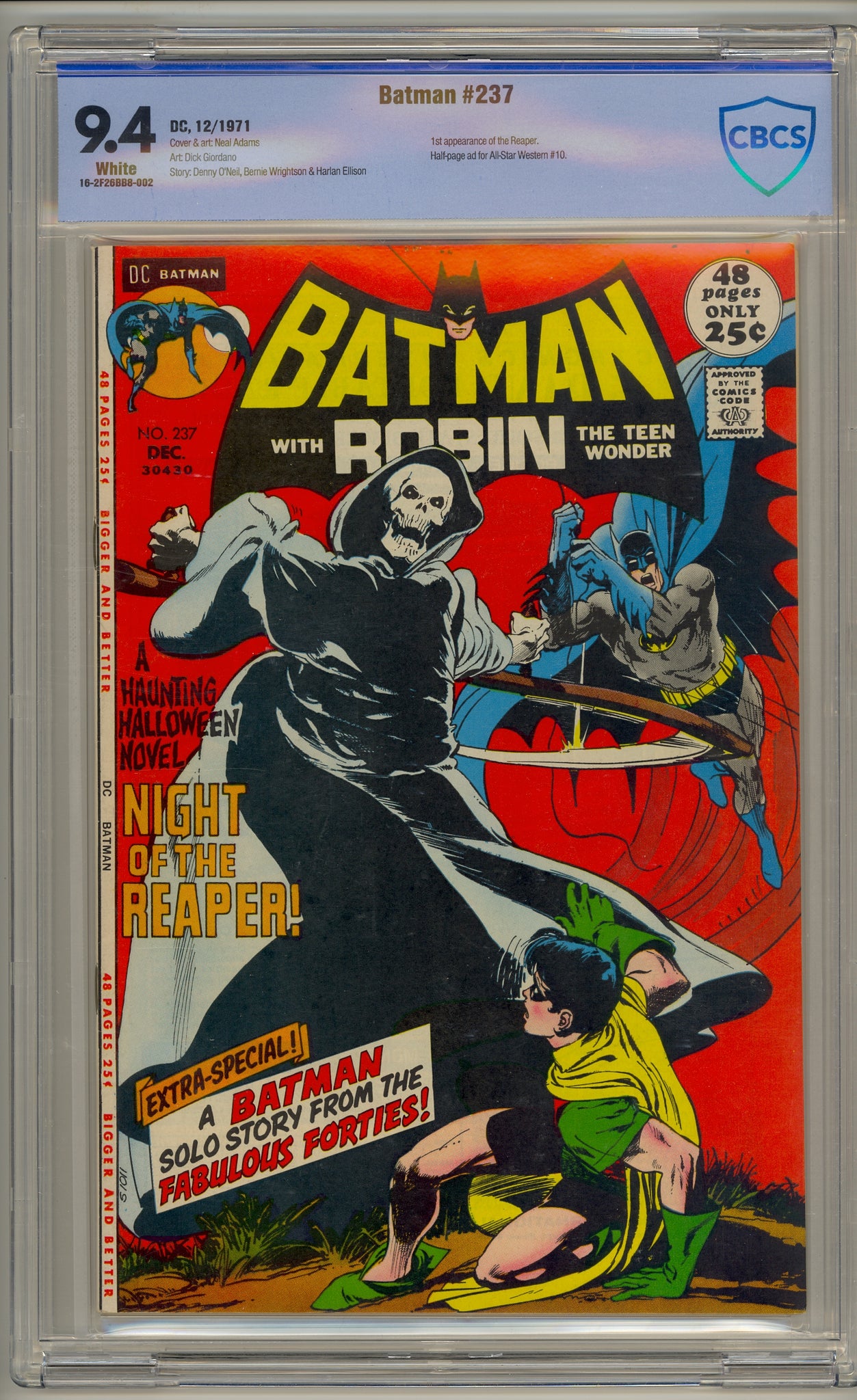 Batman #237 (1971) Reaper