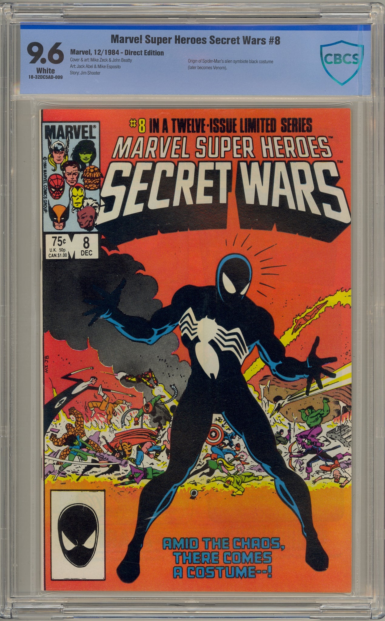 Marvel Super Heroes Secret Wars #8 (1984) Spider-Man