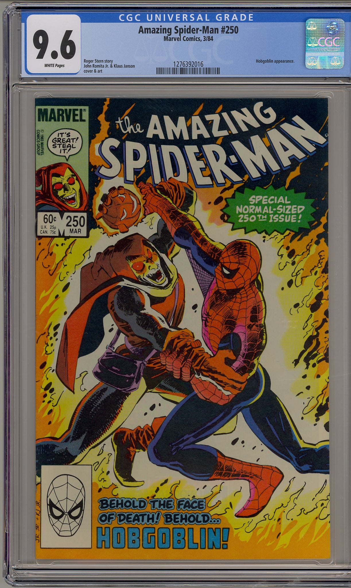 Amazing Spider-Man #250 (1984) Hobgoblin