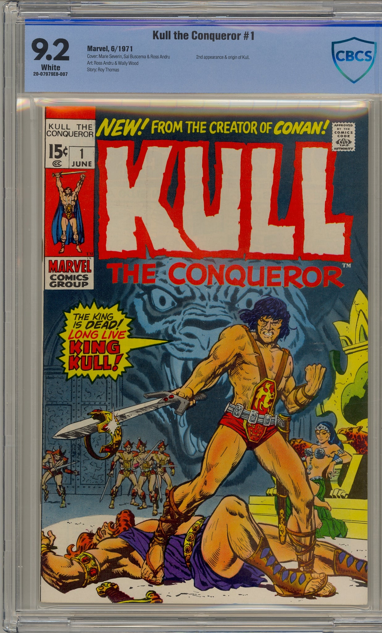 Kull the Conqueror #1 (1971)
