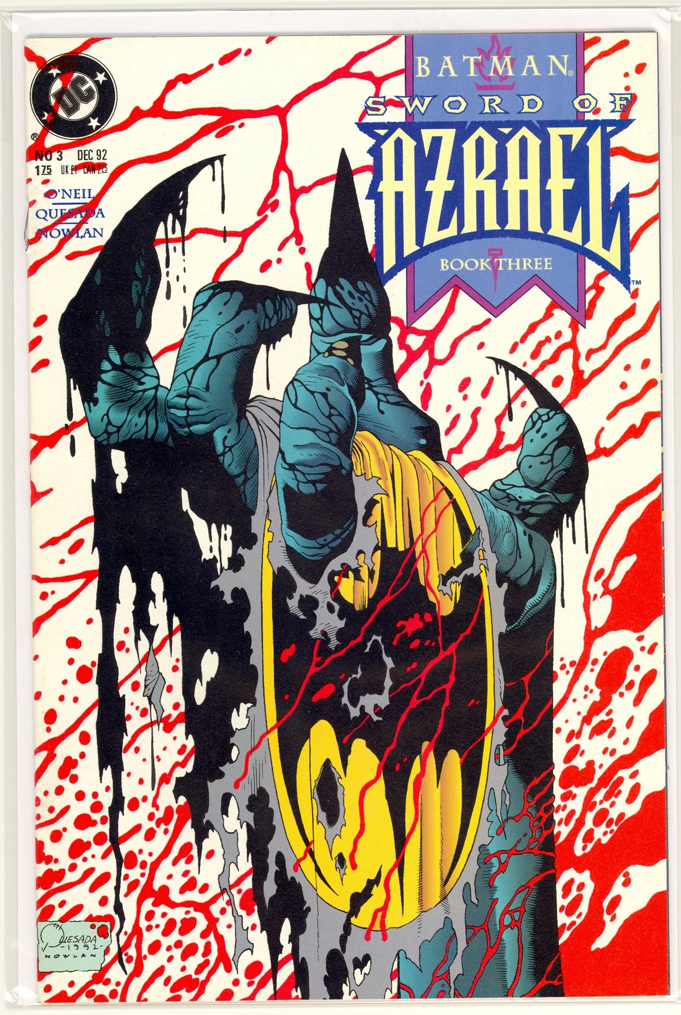 Batman Sword of Azrael #3 (1992)