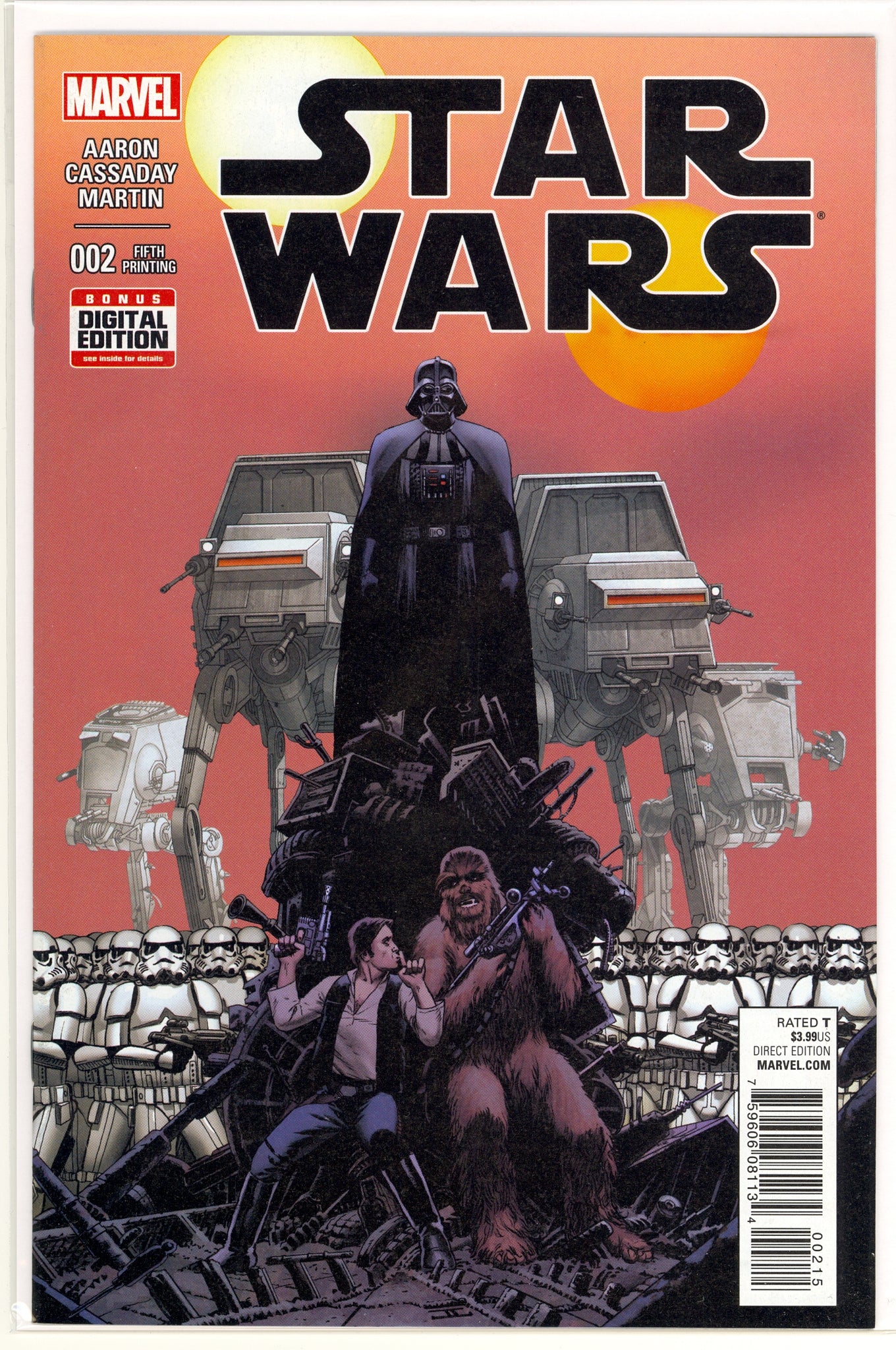 Star Wars #2 (2015) 5th printing variant