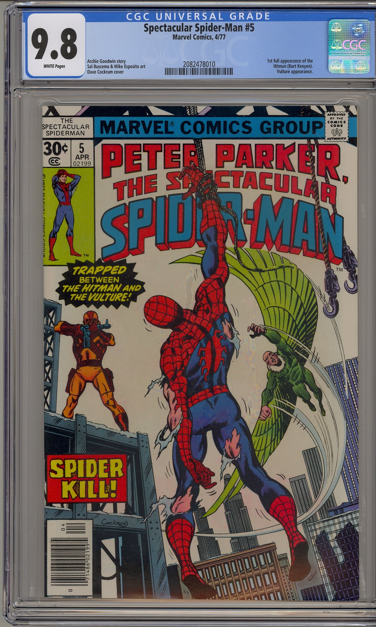Spectacular Spider-Man #5 (1977) Hitman