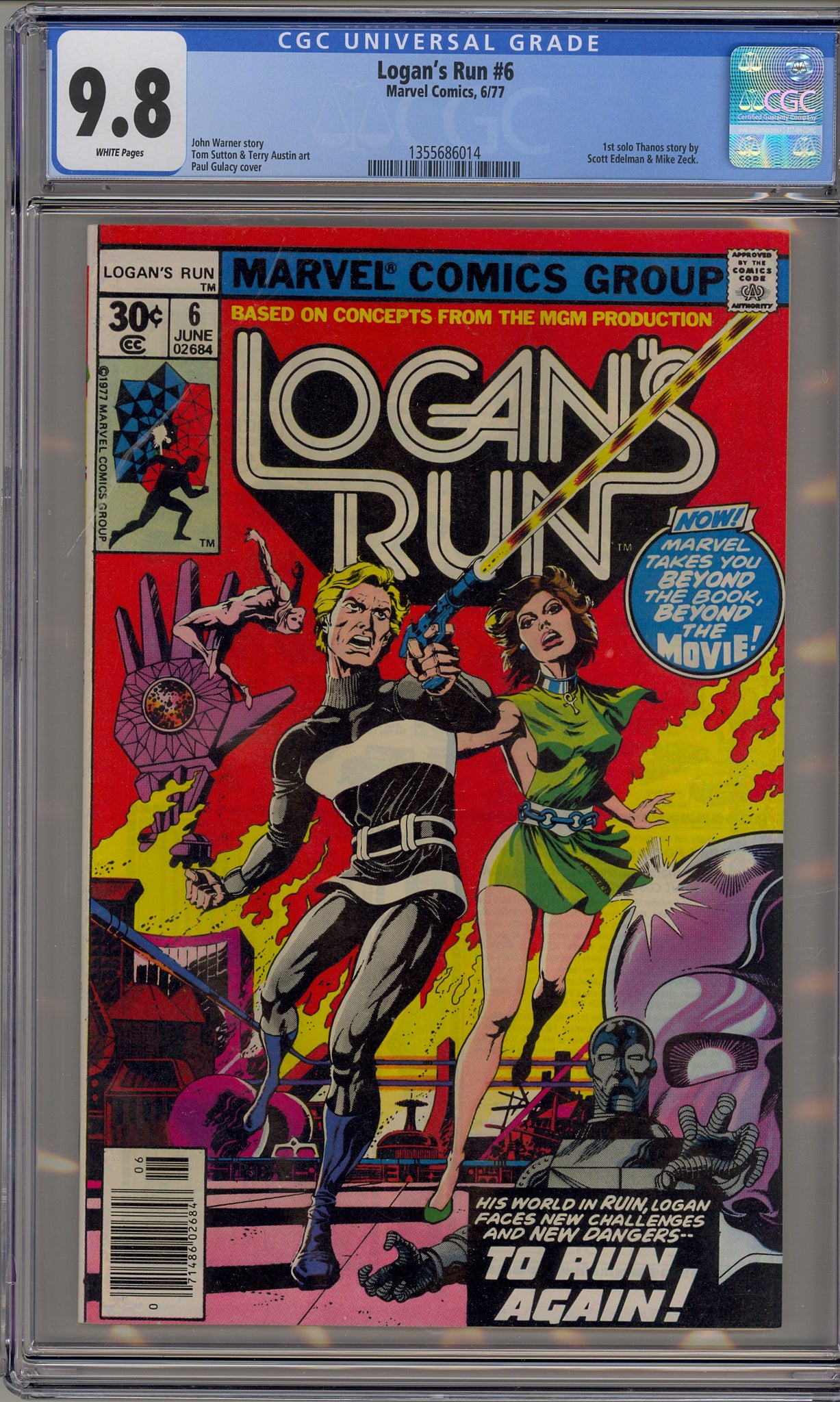 Logan's Run #6 (1977) Thanos