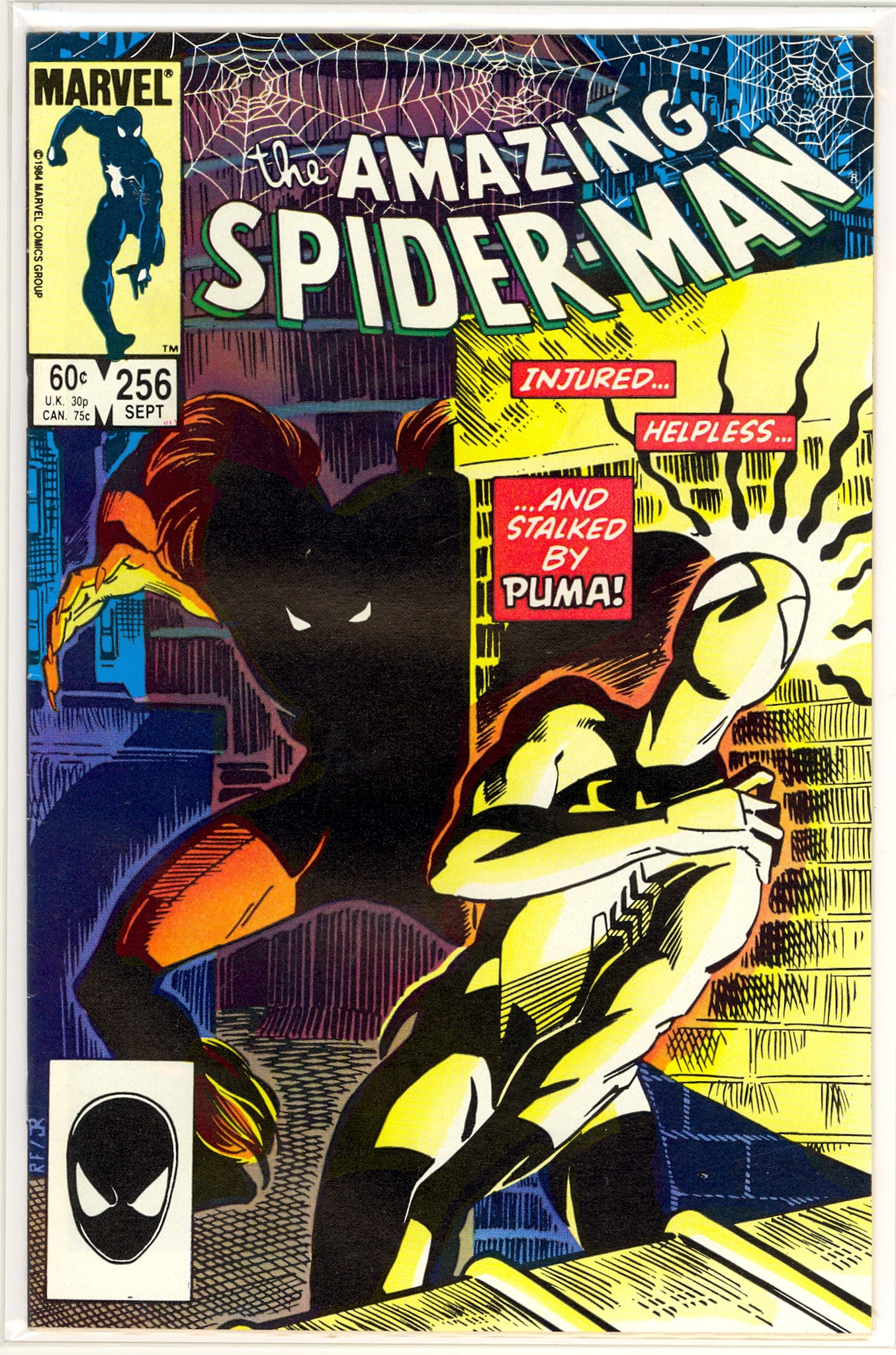 Amazing Spider-Man #256 (1984) Puma