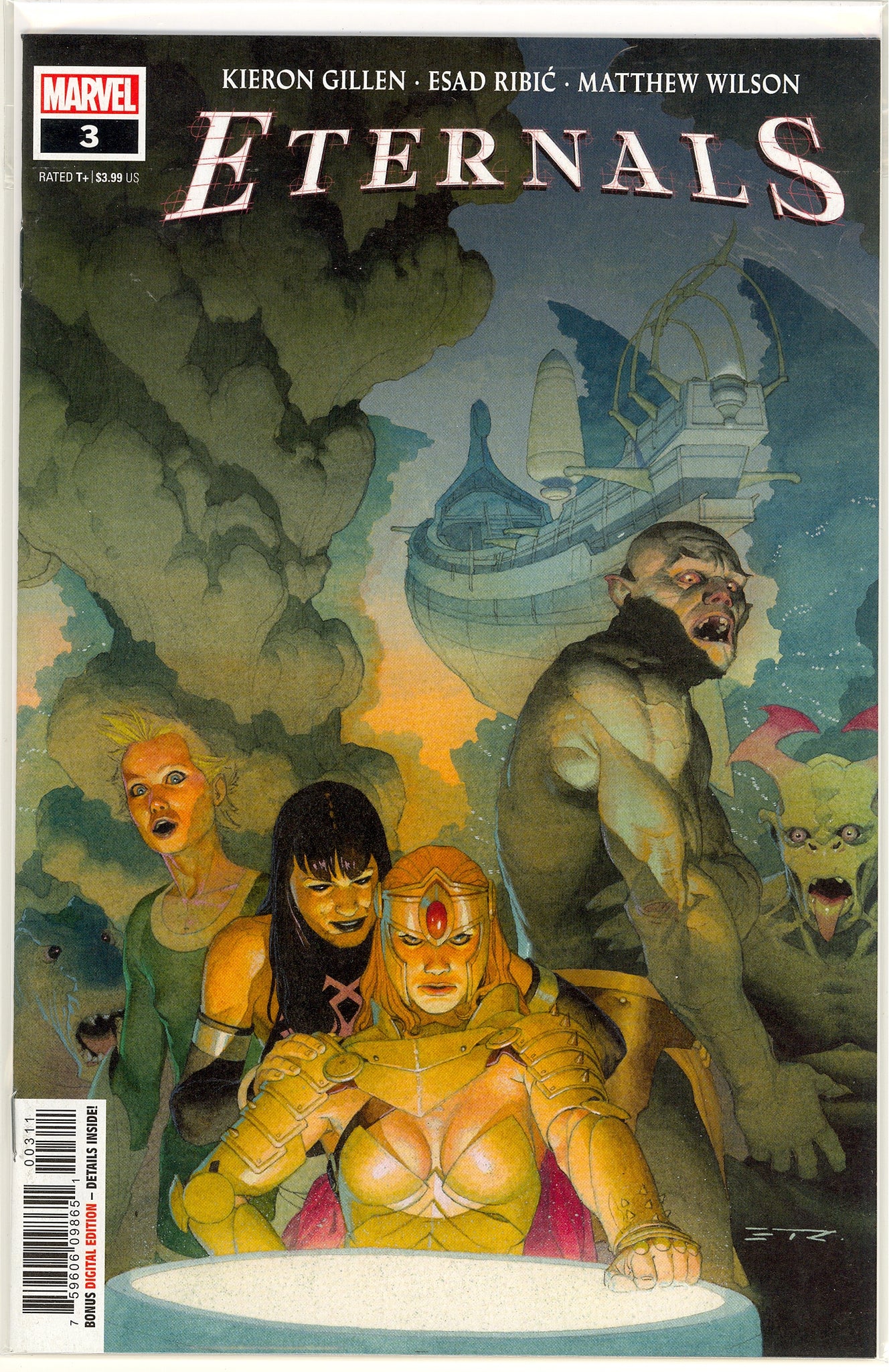 Eternals #3 (2021) Esad Ribic cover